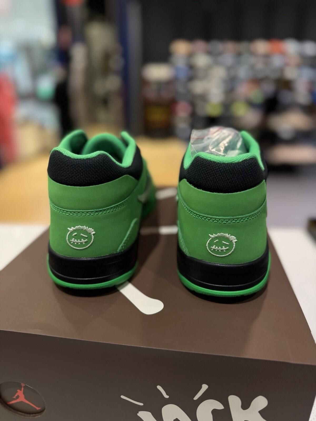 Jordan Brand Nike Jordan CJ1 T-Rexx x Travis Scott Green Spark Size 11 Size US 11 / EU 44 - 8 Thumbnail