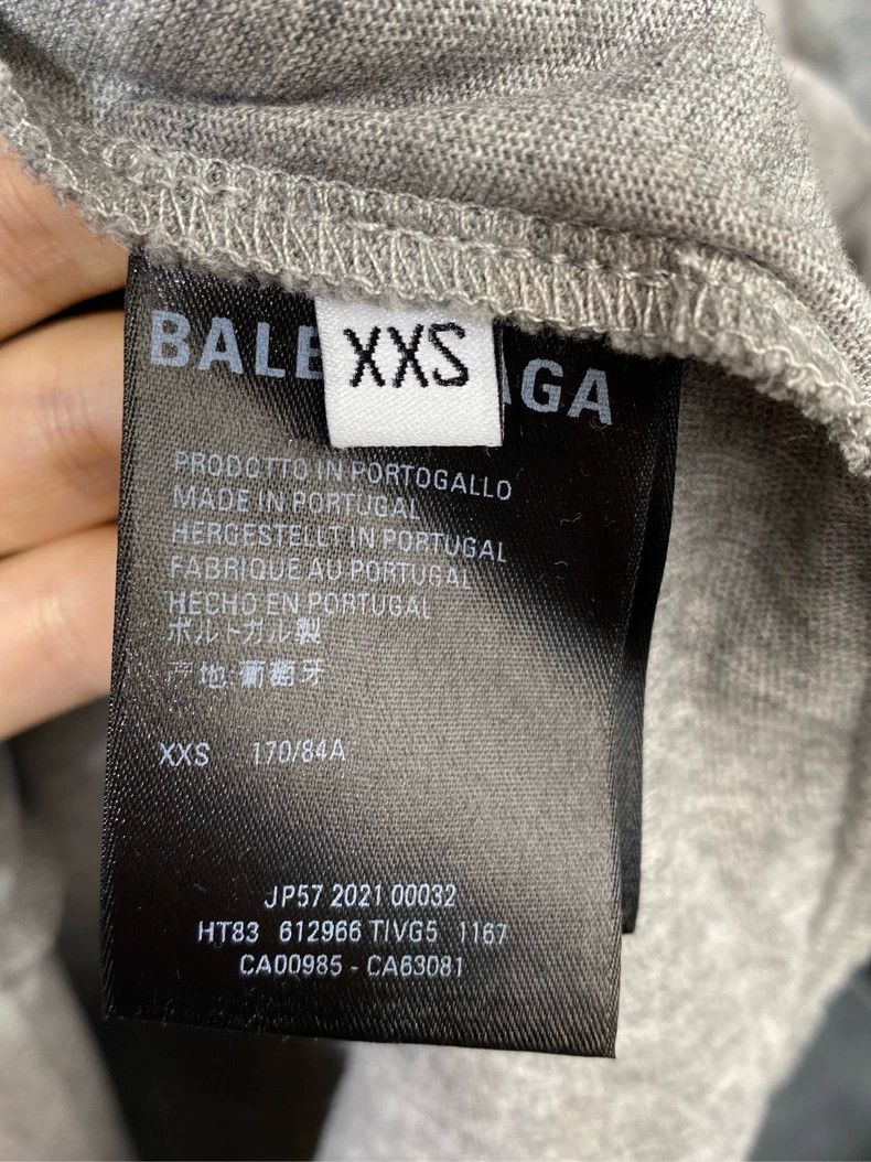 Balenciaga Balenciaga Letter printed logo short sleeves 2503-Nextarrow Size US XXS / EU 40 - 6 Thumbnail