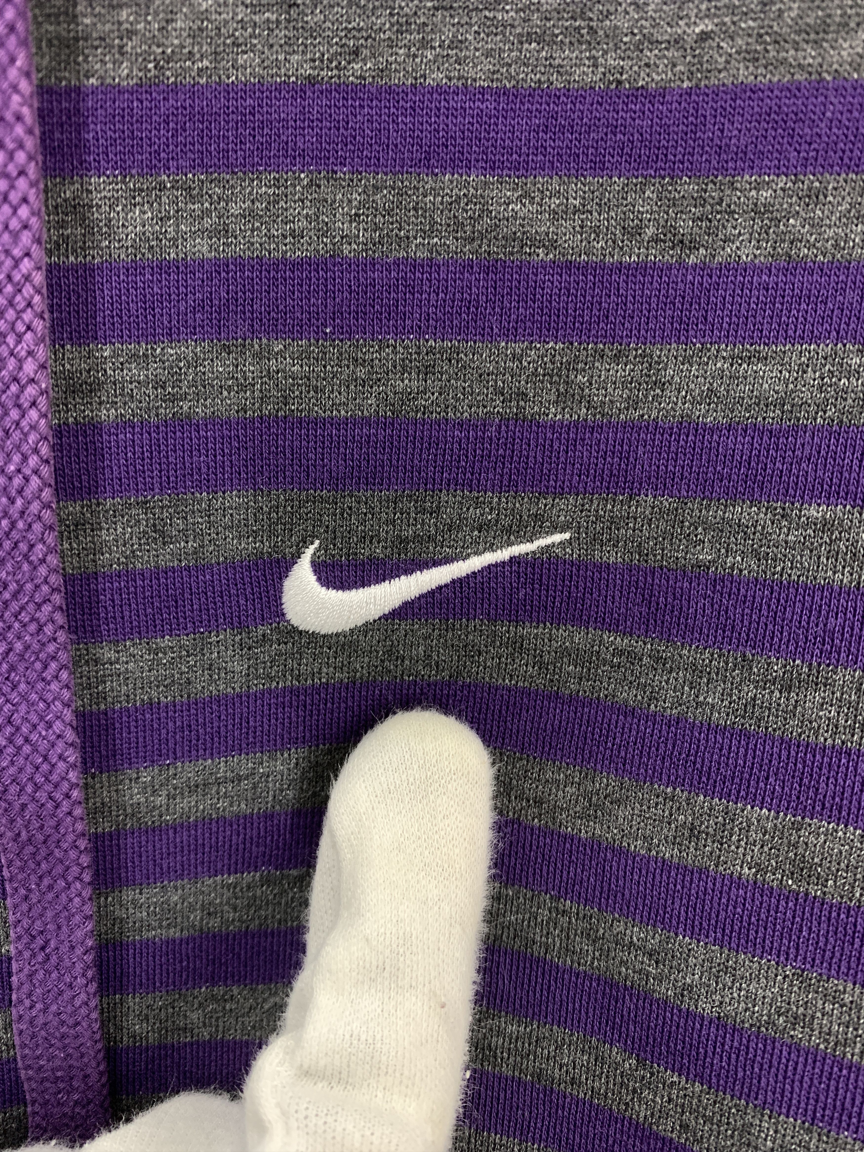 Nike NIKE Stripe Zipper Hoodie #2201/21 Size US M / EU 48-50 / 2 - 3 Thumbnail