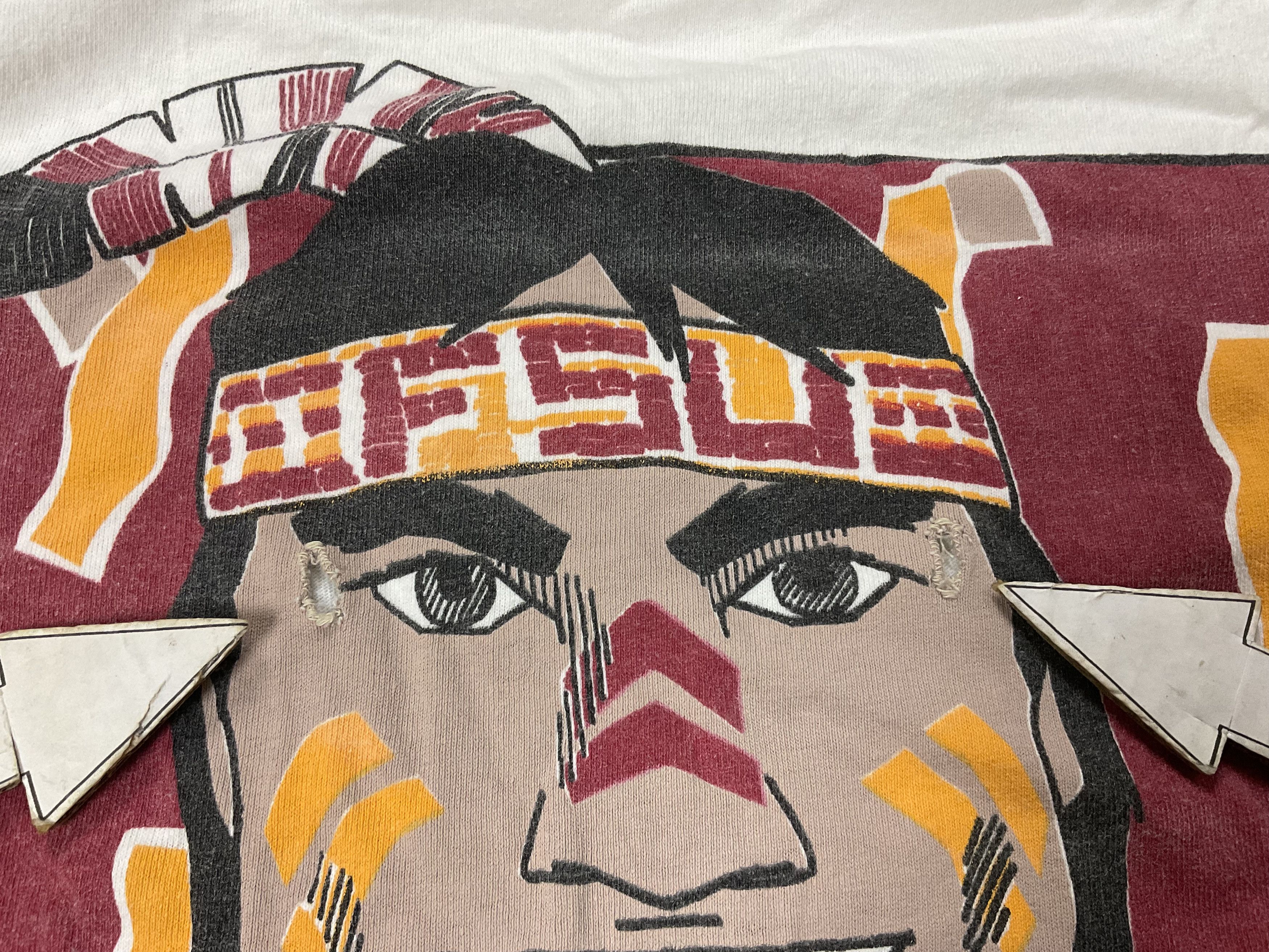 NCAA Vintage 1988 Florida State Seminoles Tshirt Party Seminoles Size US M / EU 48-50 / 2 - 6 Thumbnail