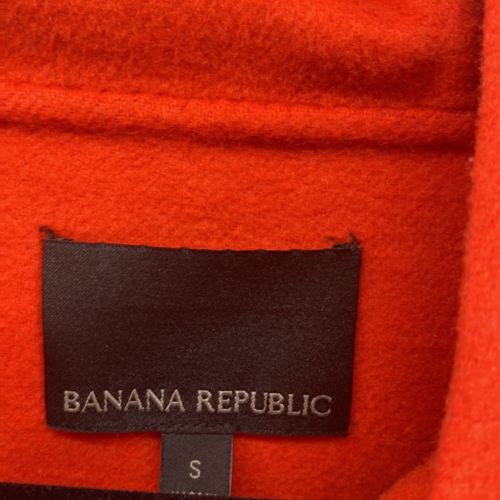 Banana Republic Banana Republic Double-Faced Hooded Jacket wool boxy fit S Size S / US 4 / IT 40 - 3 Thumbnail