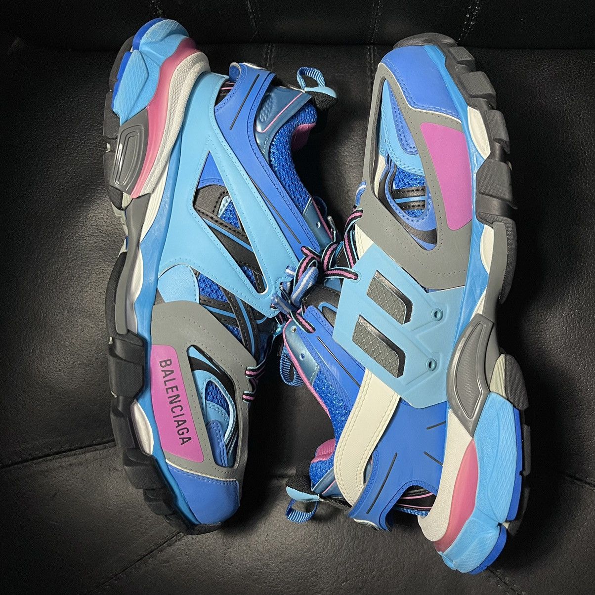 Balenciaga Balenciaga Track Blue pink Size US 8 / EU 41 - 4 Thumbnail