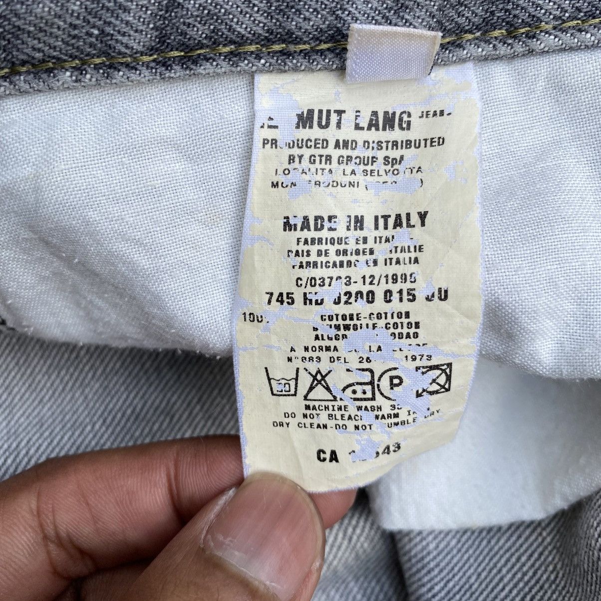 Helmut Lang × Vintage Helmut Lang Classic Denim Relaxed Cut Jeans Size US 31 - 10 Thumbnail