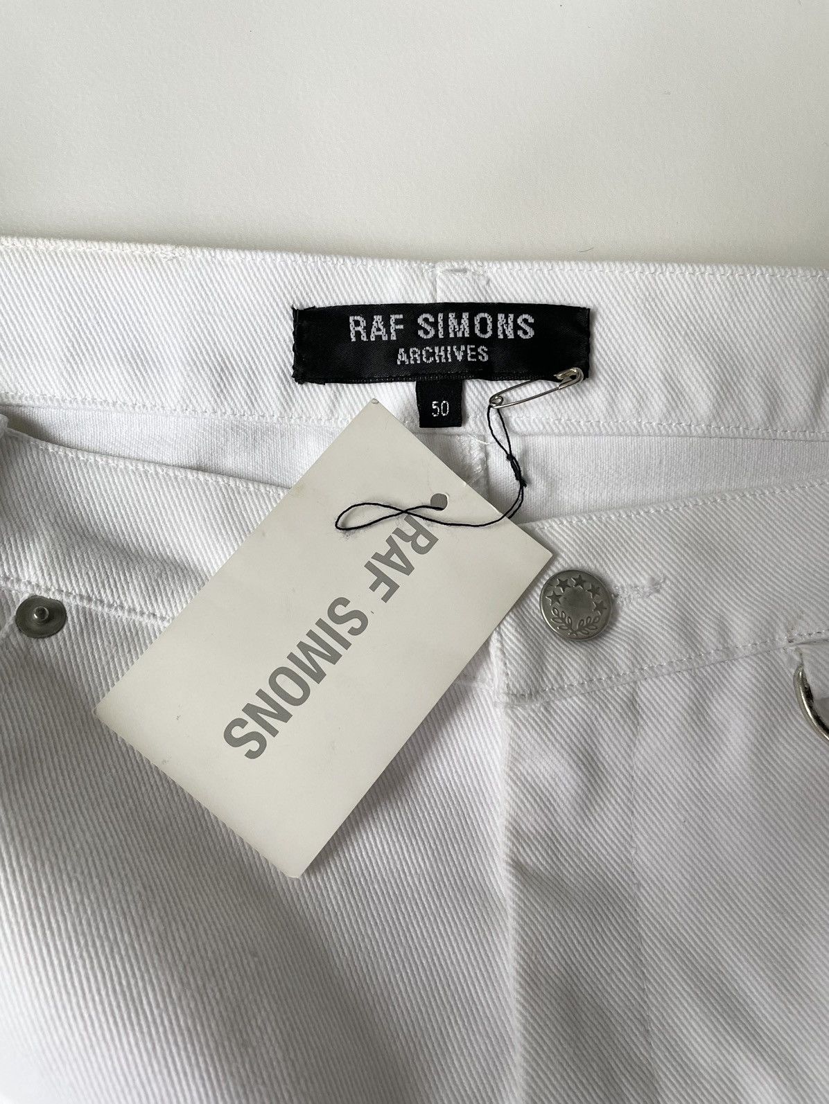 Raf Simons S/S 03 ‘Consumed’ MA-1 Pocket Jeans Size US 32 / EU 48 - 4 Thumbnail