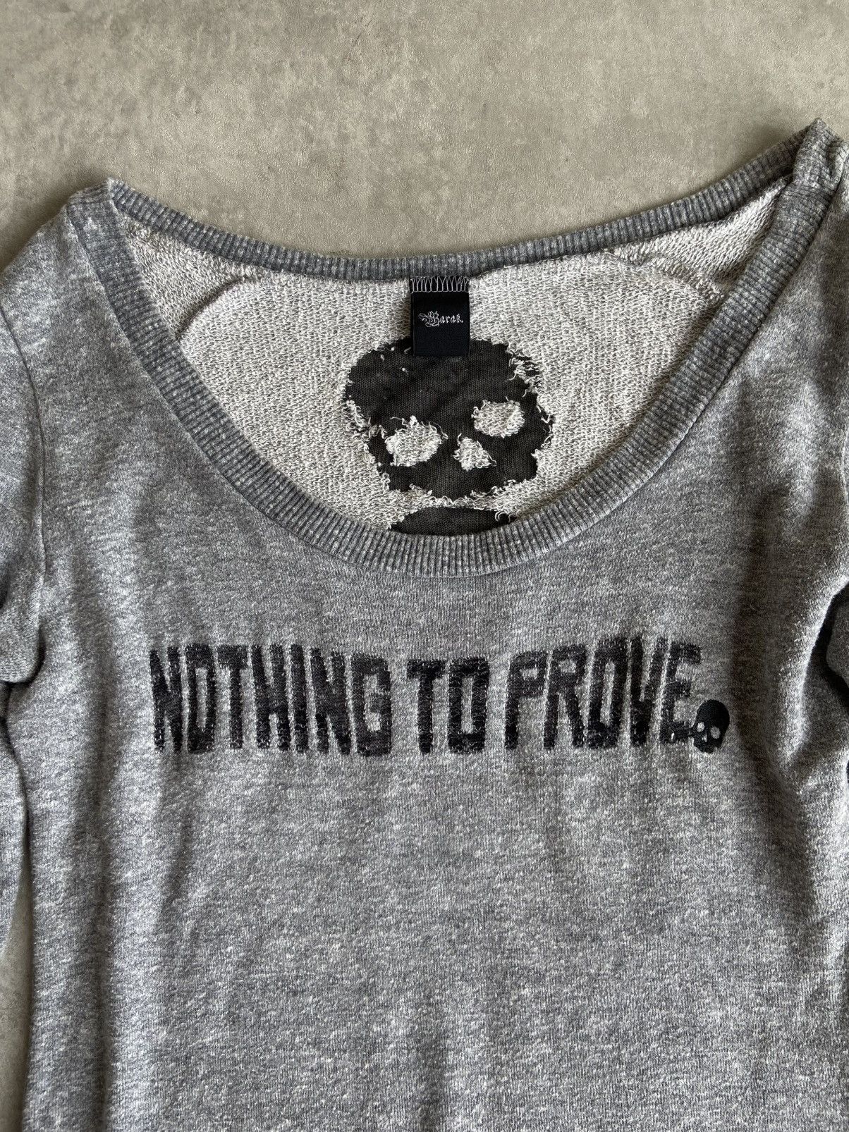 20471120 × Beauty Beast × Le Grande Bleu (L.G.B.) Rare Barak Japan Skull Sweatshirt Punk Fashion Size US M / EU 48-50 / 2 - 2 Thumbnail