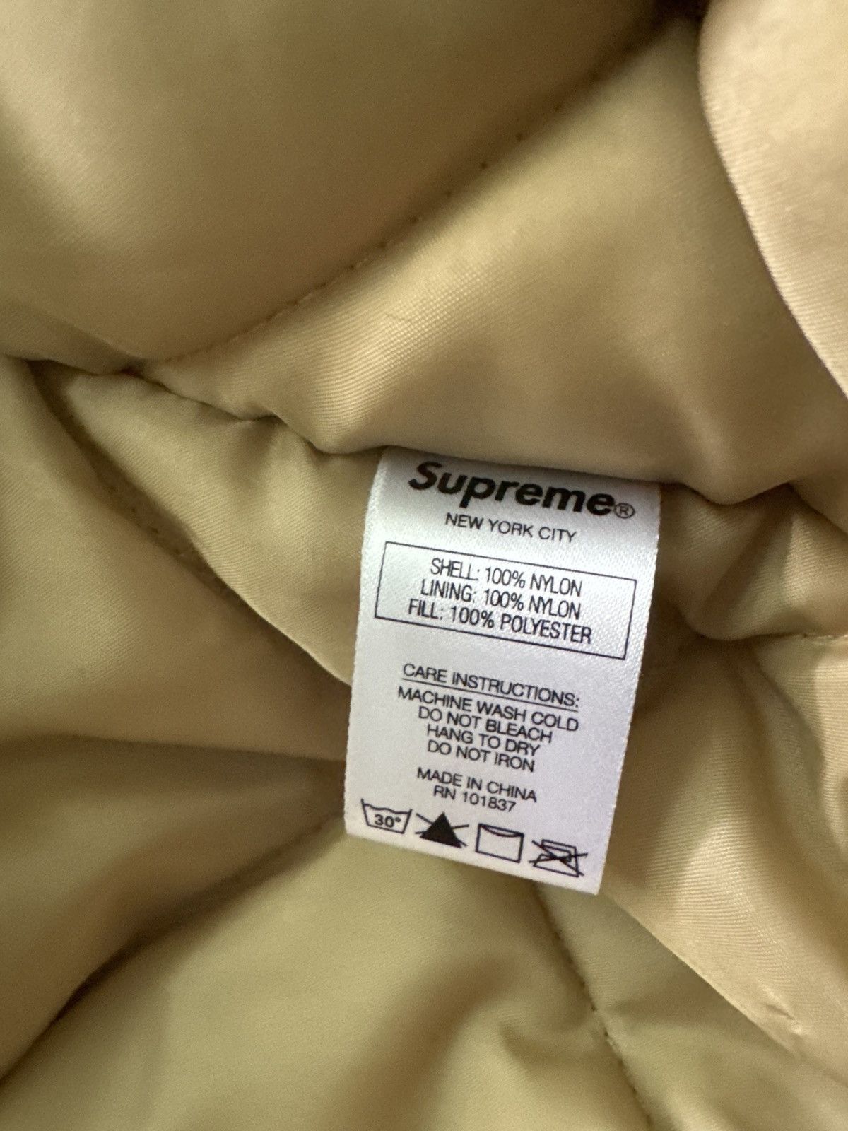 Supreme Supreme Team Puffy Jacket Size US S / EU 44-46 / 1 - 4 Thumbnail
