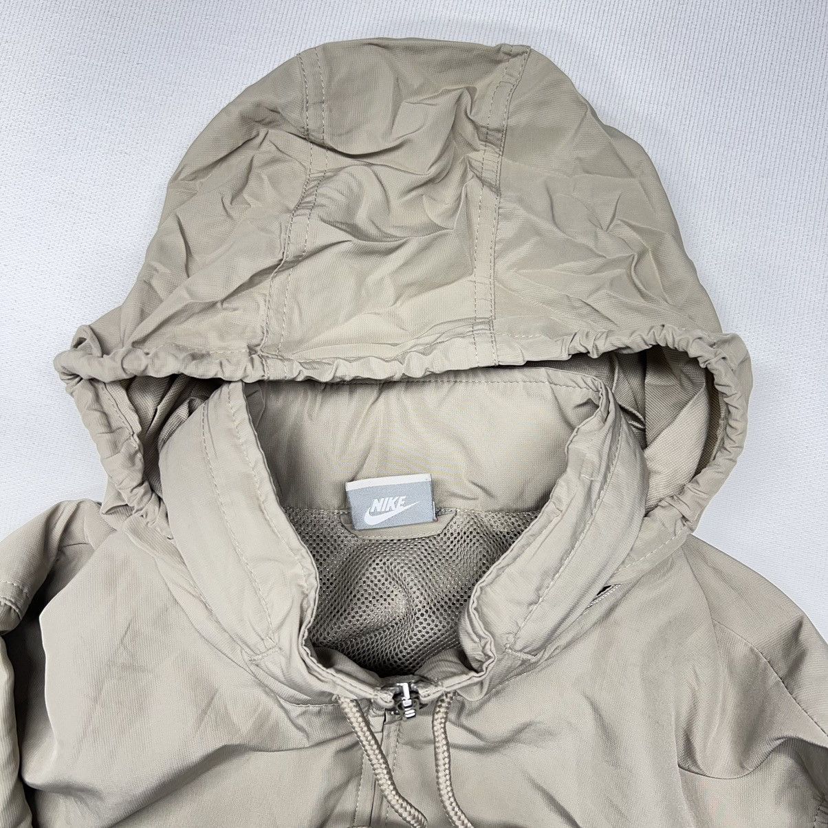 Nike × Vintage VTG Nike Varsity Jacket Brown Coaches Windbreaker Grey Tag Size US M / EU 48-50 / 2 - 15 Thumbnail