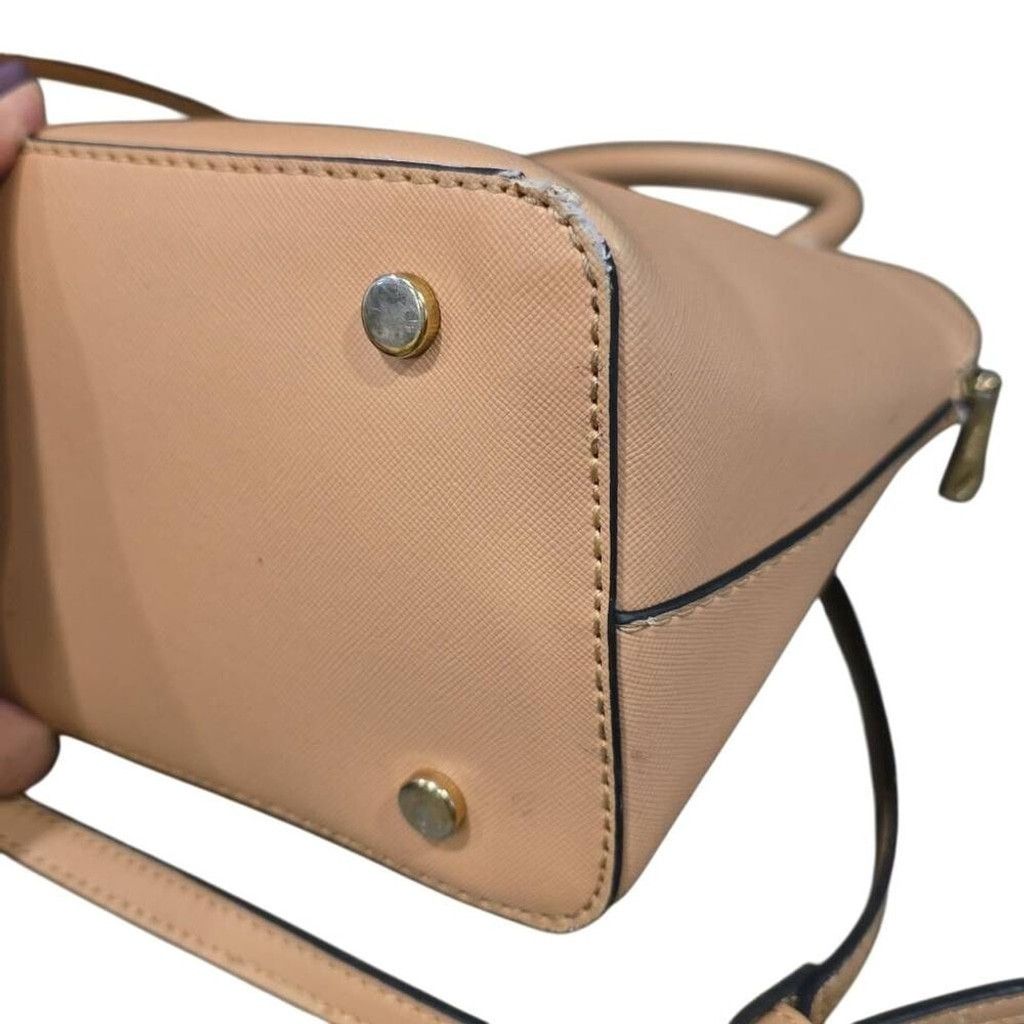 Trina Turk Trina Turk Pale Pink Satchel Bag Gold Color Hardware Size ONE SIZE - 5 Thumbnail