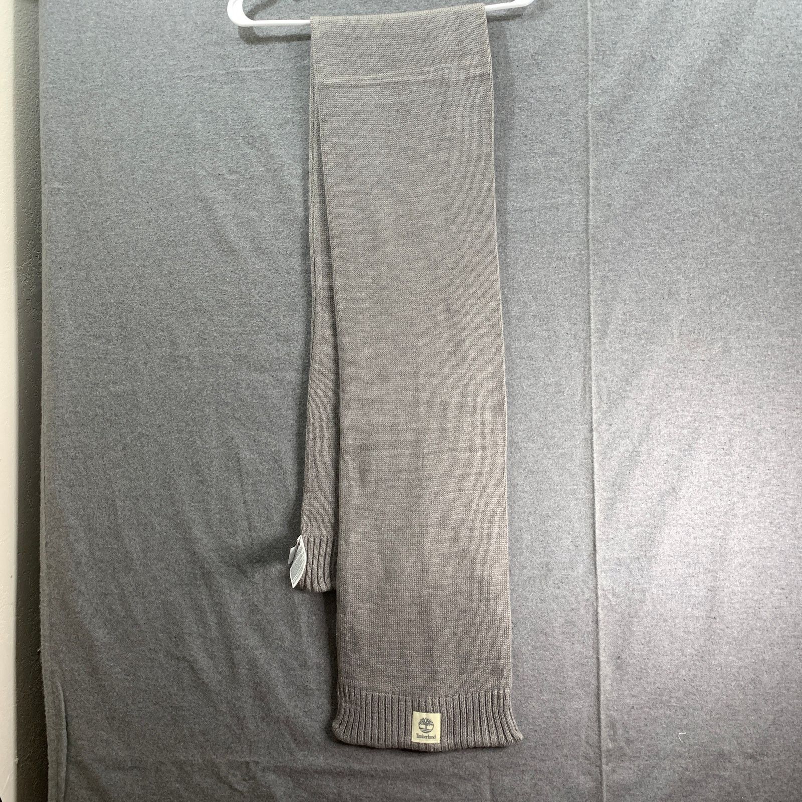 Timberland Timberland Gray Knit Scarf Adult Unisex One Size Size ONE SIZE - 2 Thumbnail