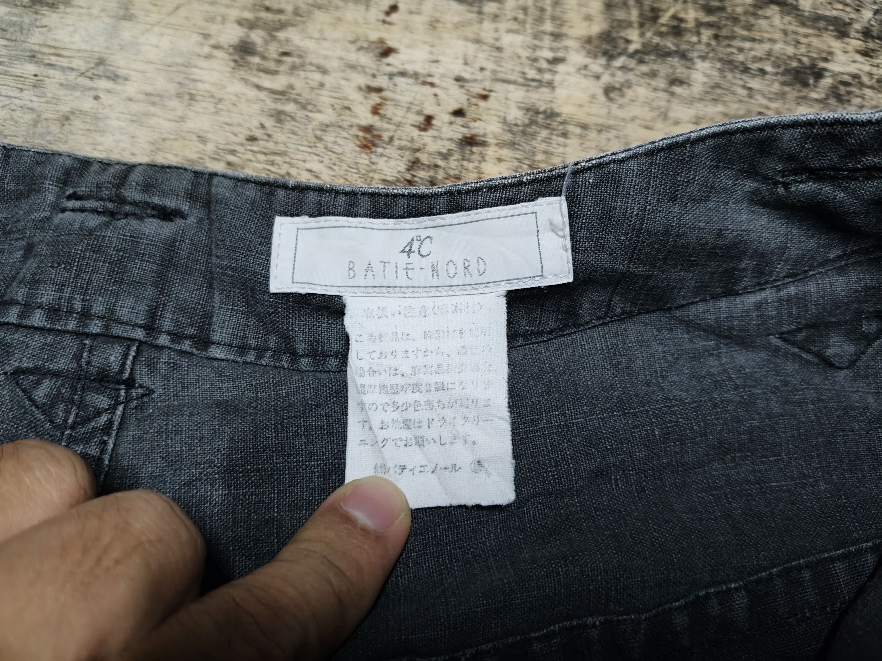 Japanese Brand Vintage Batif-Nord Short Pants Size US 27 - 4 Thumbnail