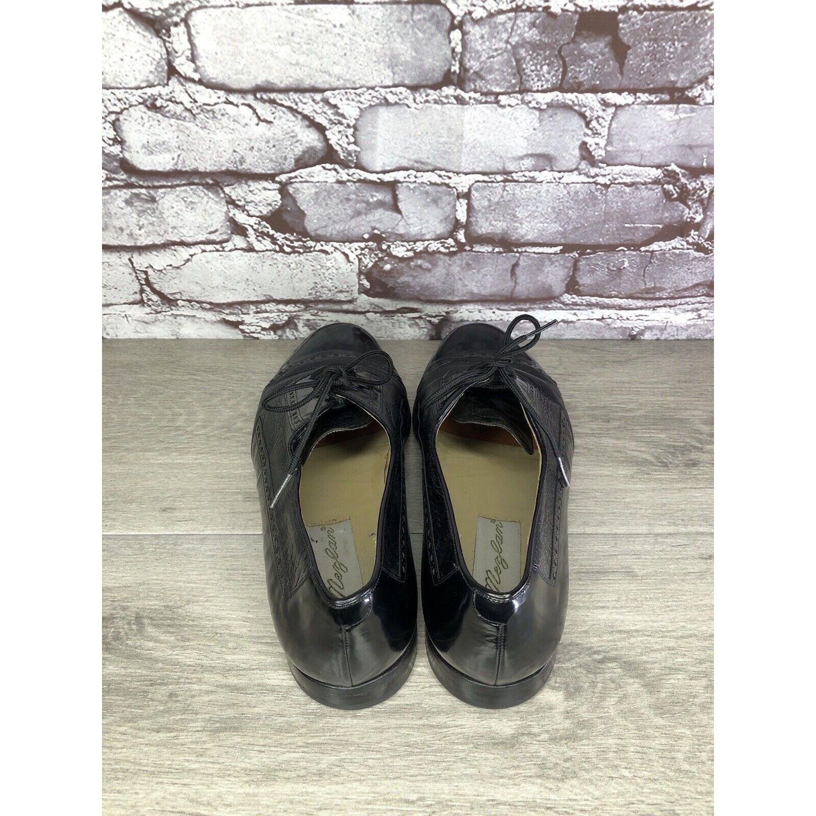 Mezlan Mezlan Cantabria Black Leather Cap Toe Oxfords Dress Shoes M Size US 10 / EU 43 - 12 Thumbnail