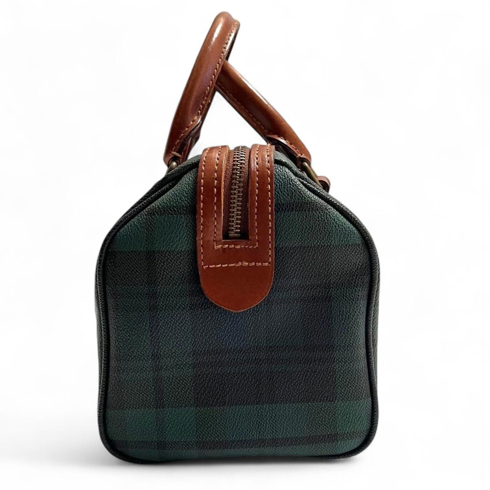 Polo Ralph Lauren Polo Ralph Lauren - Classic Tartan Leather Handle Handbag Size ONE SIZE - 4 Thumbnail