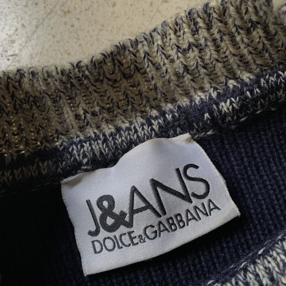 Dolce & Gabbana Vtg 90s Dolce & Gabbana Wool Knit Size US M / EU 48-50 / 2 - 3 Thumbnail