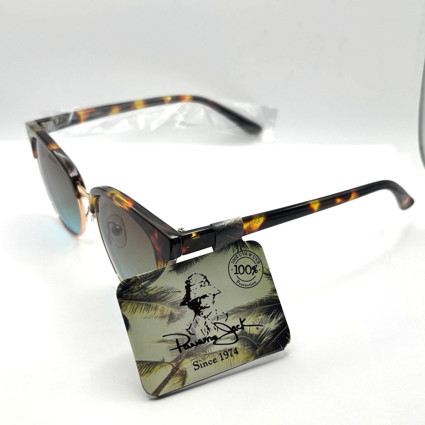 Panama Jack Green & Brown Panama Jack Sunglasses Size ONE SIZE - 2 Thumbnail