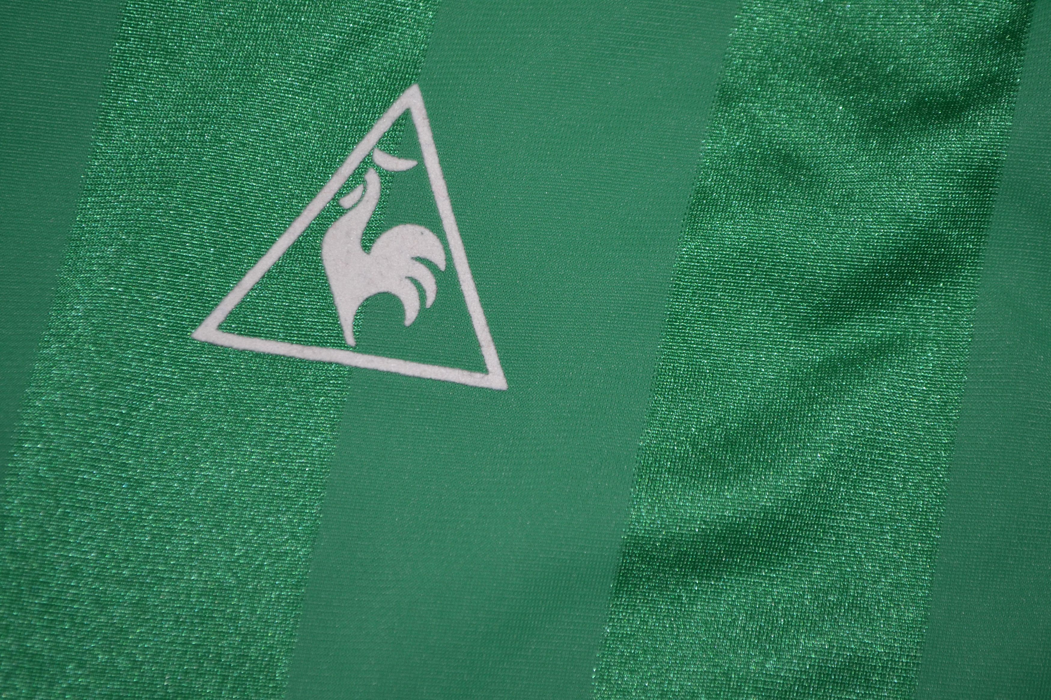Le Coq Sportif Vintage 80s 70s Le Coq Sportif Football Shirt Jersey Maillot Size US M / EU 48-50 / 2 - 5 Thumbnail