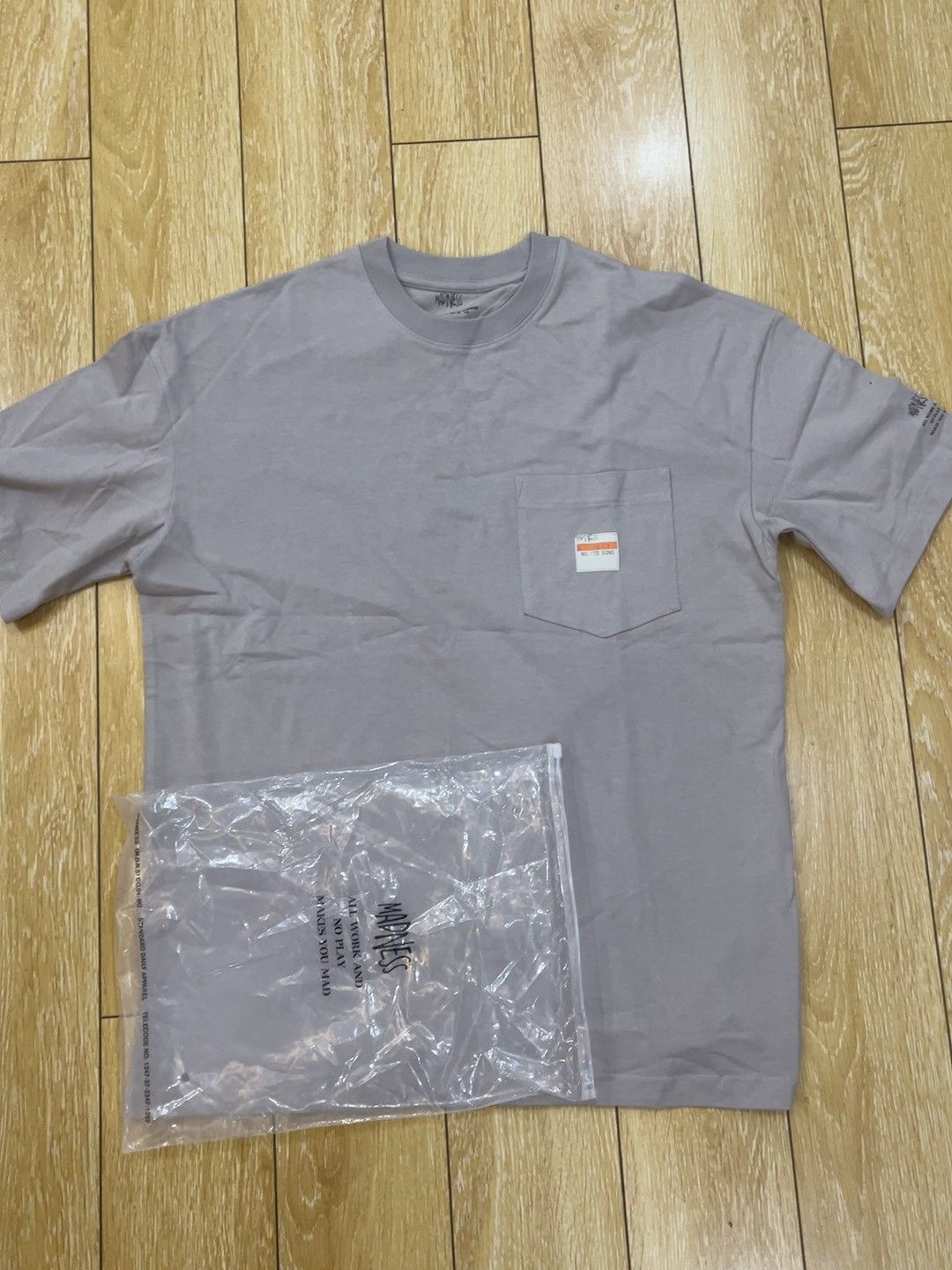 Wtaps Wtaps Gray T-Shirt Casual Short Sleeve Size US L / EU 52-54 / 3 - 1 Thumbnail