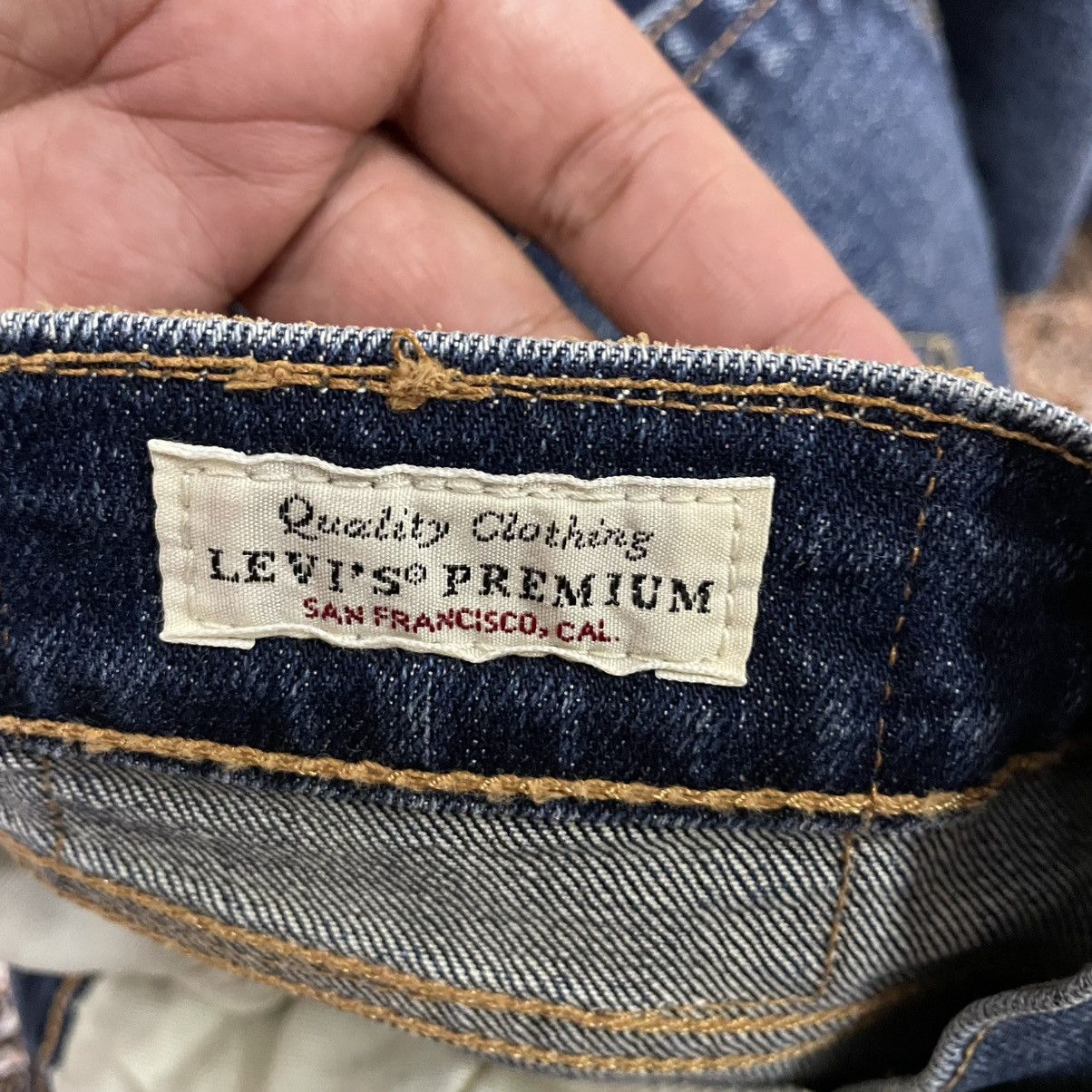 Levi's Vintage Clothing 🔥Levis 505 Big E Repro Stoned Washed Distress Denim Jeans Size US 32 / EU 48 - 15 Thumbnail