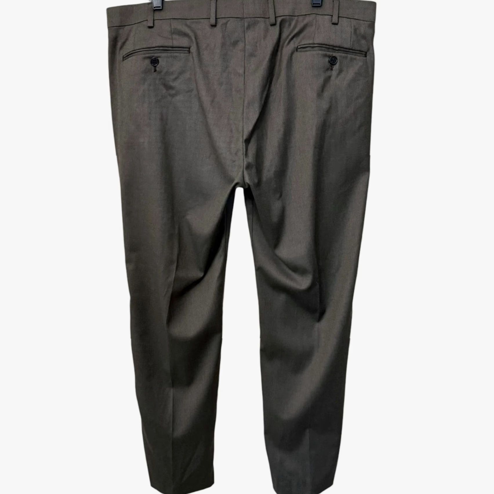 Ralph Lauren Lauren Ralph Lauren Dress Pants Gray 38X30 Classic-Fit UltraFlex NEW Mens Size US 38 / EU 54 - 4 Thumbnail