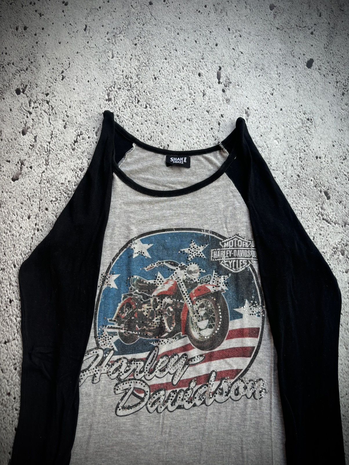 Harley Davidson Harley Davidson Raglan Lognsleeve Size US S / EU 44-46 / 1 - 5 Thumbnail