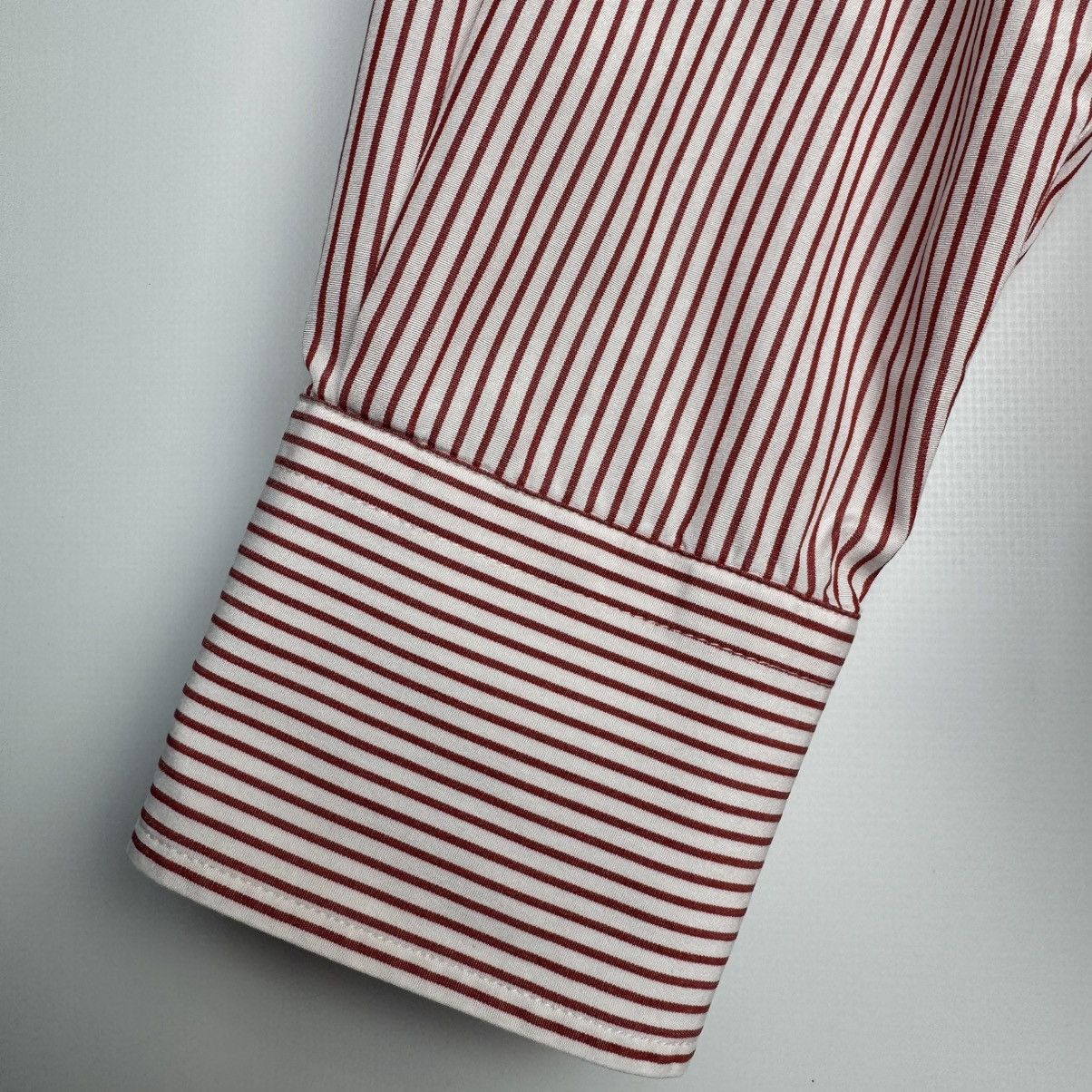 Brunello Cucinelli BRUNELLO CUCINELLI STRIPED BUTTON UP SHIRT COTTON Size US M / EU 48-50 / 2 - 11 Thumbnail