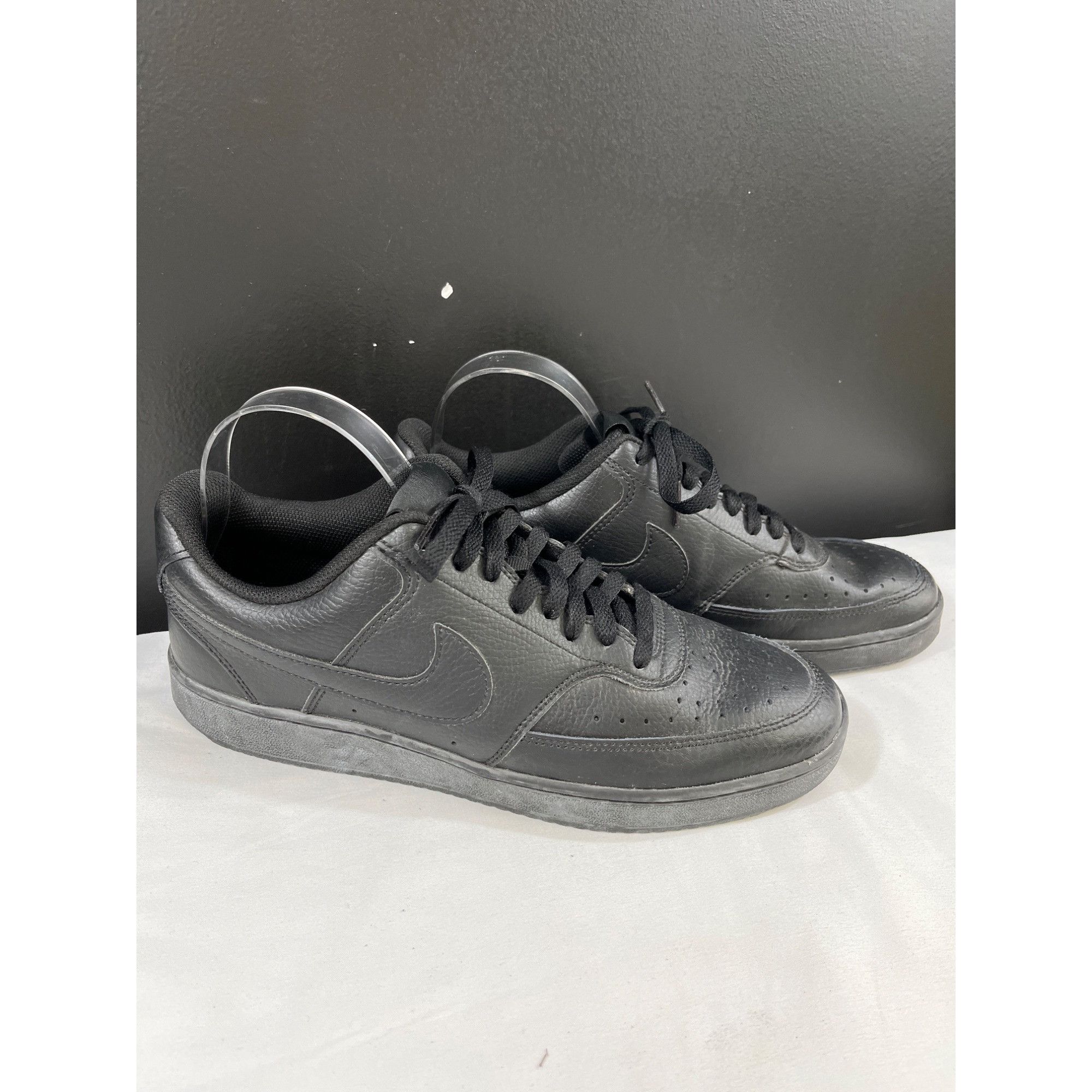 Nike Nike Court Vision Men's Black Shoes/Sneakers Size 9.5 SKU 56 Size US 9.5 / EU 42-43 - 2 Thumbnail