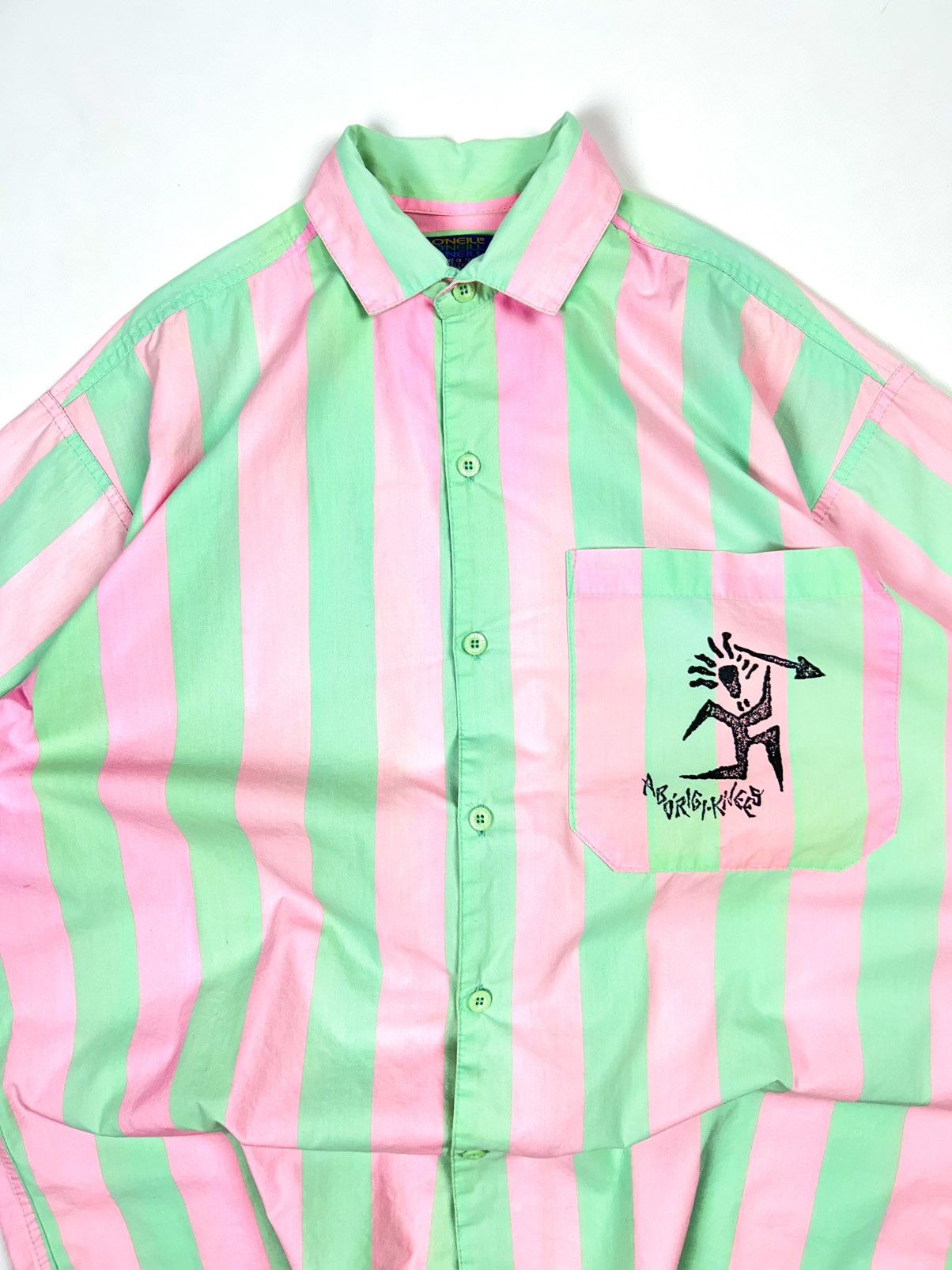 O'Neill Vintage O’Neill 90’s Hawaiian Shirt Watermelon Buttons Surf Size US M / EU 48-50 / 2 - 7 Thumbnail