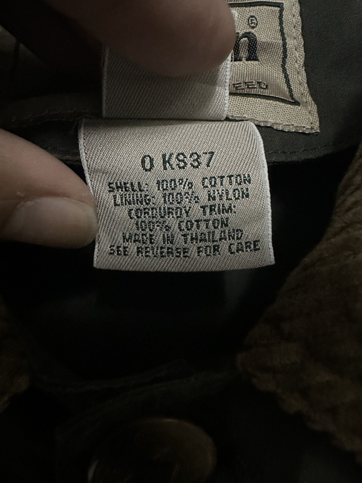 L.L. Bean Vintage L.L Bean Waxed Cotton Hunting Jacket Design Size US S / EU 44-46 / 1 - 4 Thumbnail