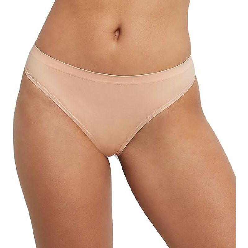 Hanes New 6-Pack Hanes Womens Size XL Thong Panty Underwear Size ONE SIZE - 4 Thumbnail