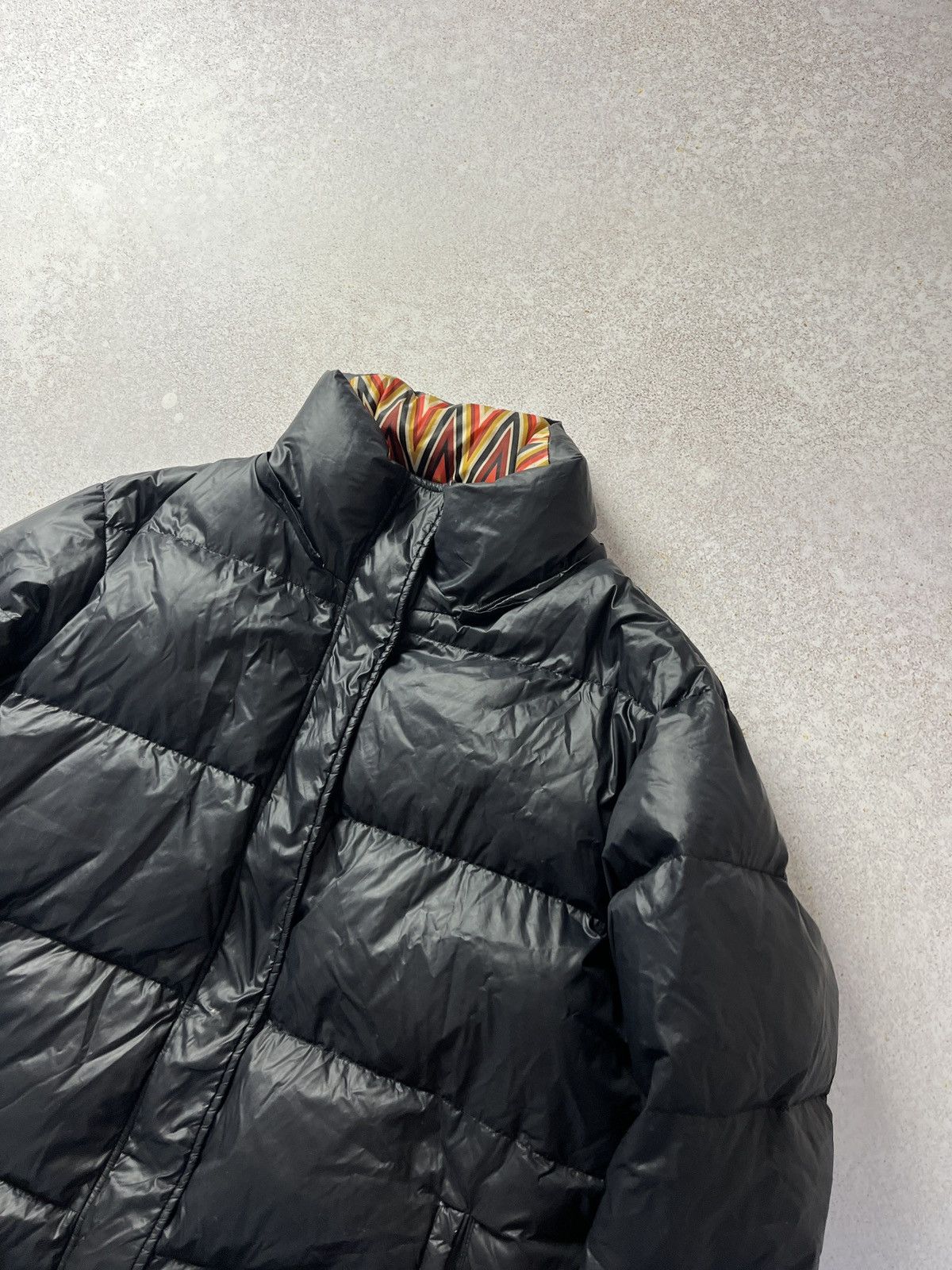 Missoni Missoni Down Puffer Jacket Multicolour Black Size US S / EU 44-46 / 1 - 2 Thumbnail