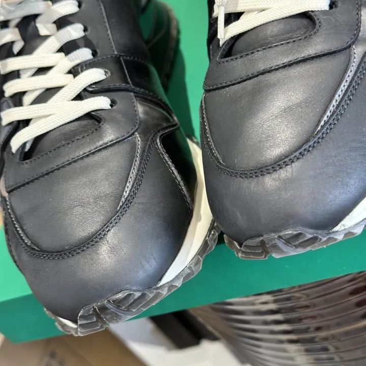 Louis Vuitton Louis Vuitton Low-Top Casual Sneakers in Black Green -2508 Size US 9.5 / EU 42-43 - 3 Thumbnail