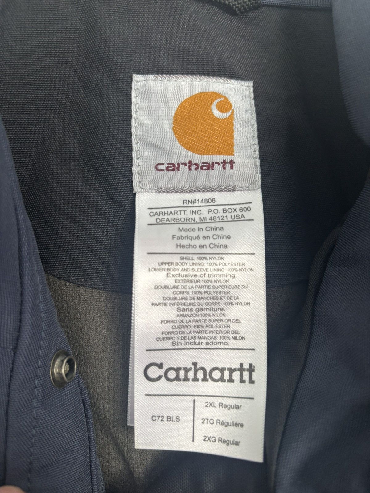 Carhartt Carrhart Jacket Size US XXL / EU 58 / 5 - 3 Thumbnail