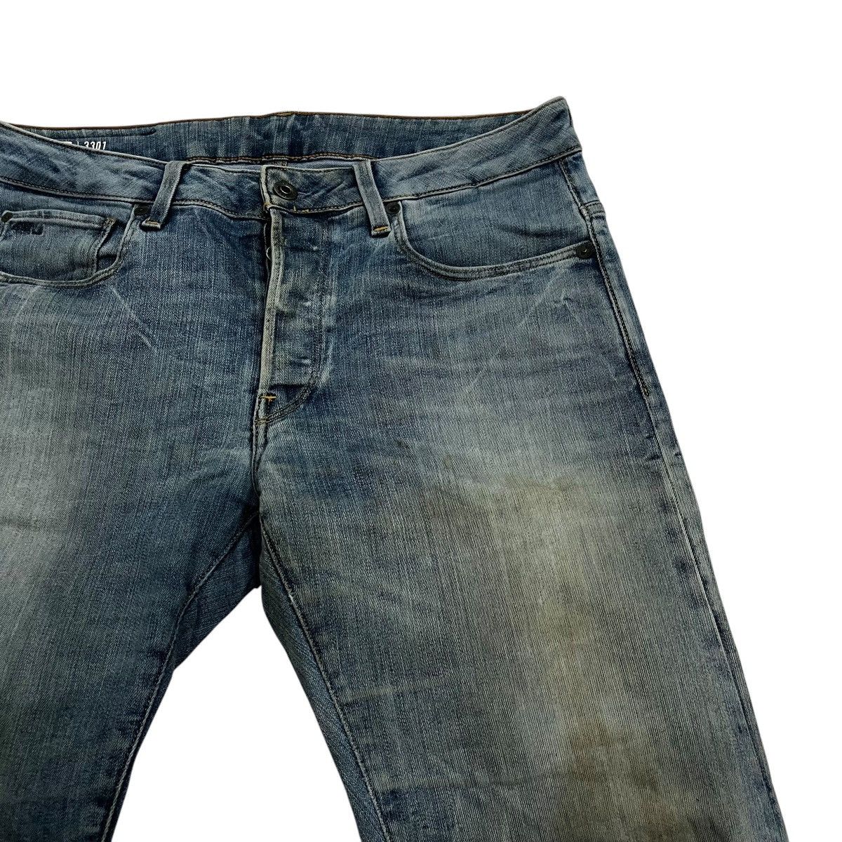 G-Star Vintage G Star Raw Distressed Denim Jeans Size US 34 / EU 50 - 2 Thumbnail