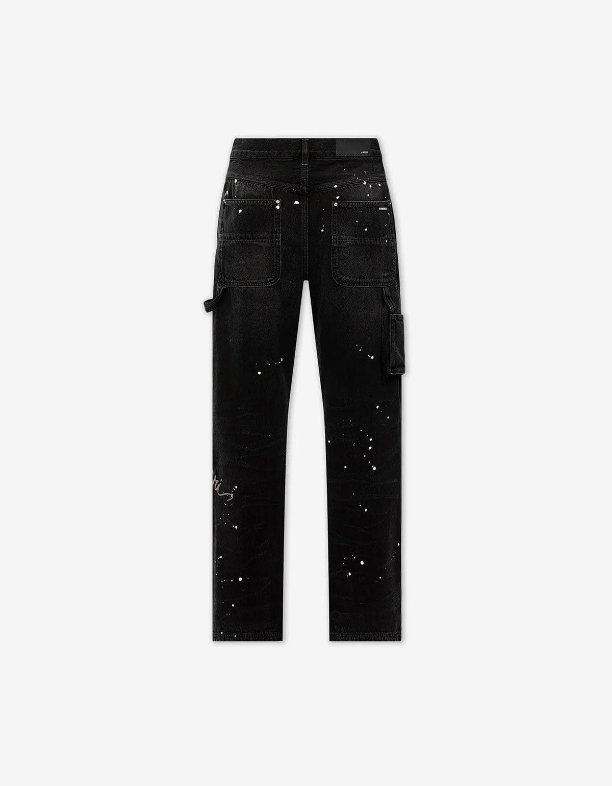Amiri Amiri Black Bleach Bandana Carpenter Jeans Size US 32 / EU 48 - 3 Thumbnail