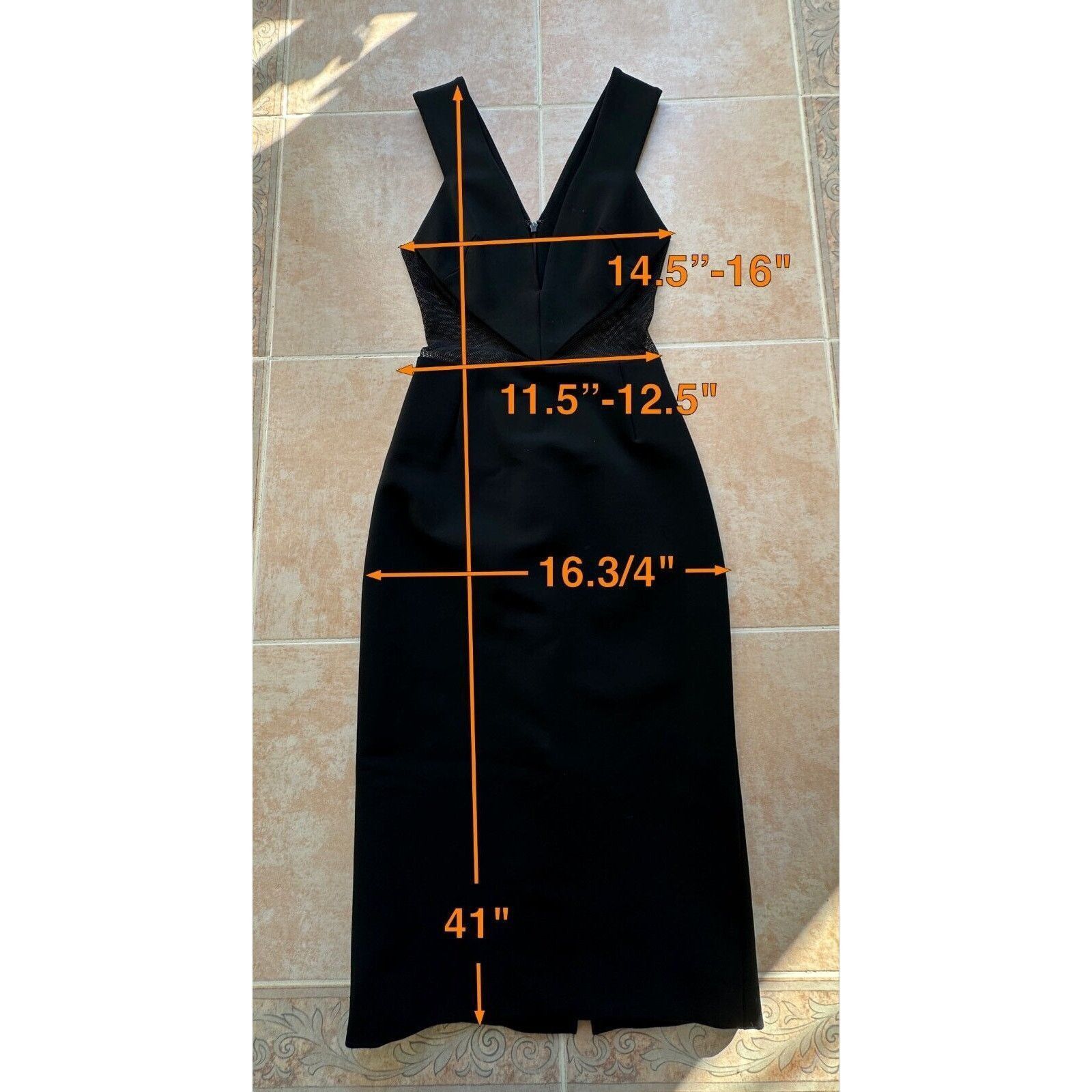 Other Cushnie et Ochs Dress with Mesh Cutouts in Black Size 0 Size XS / US 0-2 / IT 36-38 - 2 Thumbnail