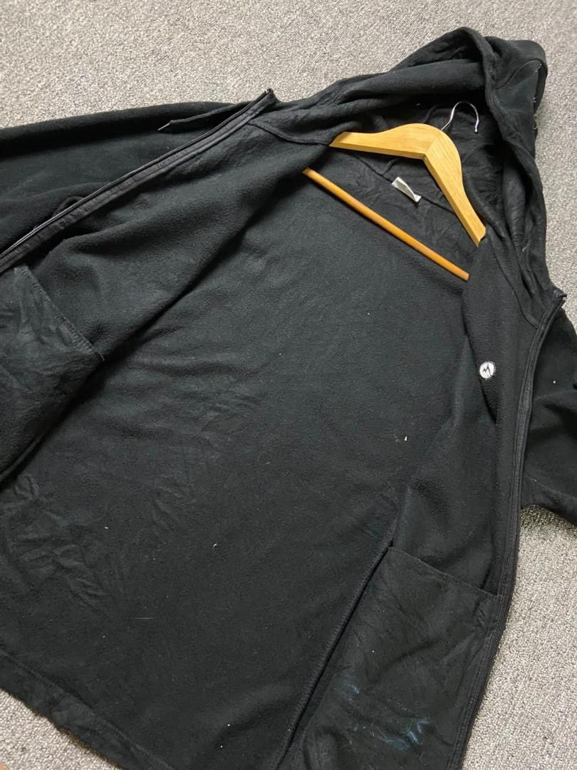 Japanese Brand MARMOT Brand Fleece Zip Up Hooded Jacket (196) Size US M / EU 48-50 / 2 - 6 Thumbnail