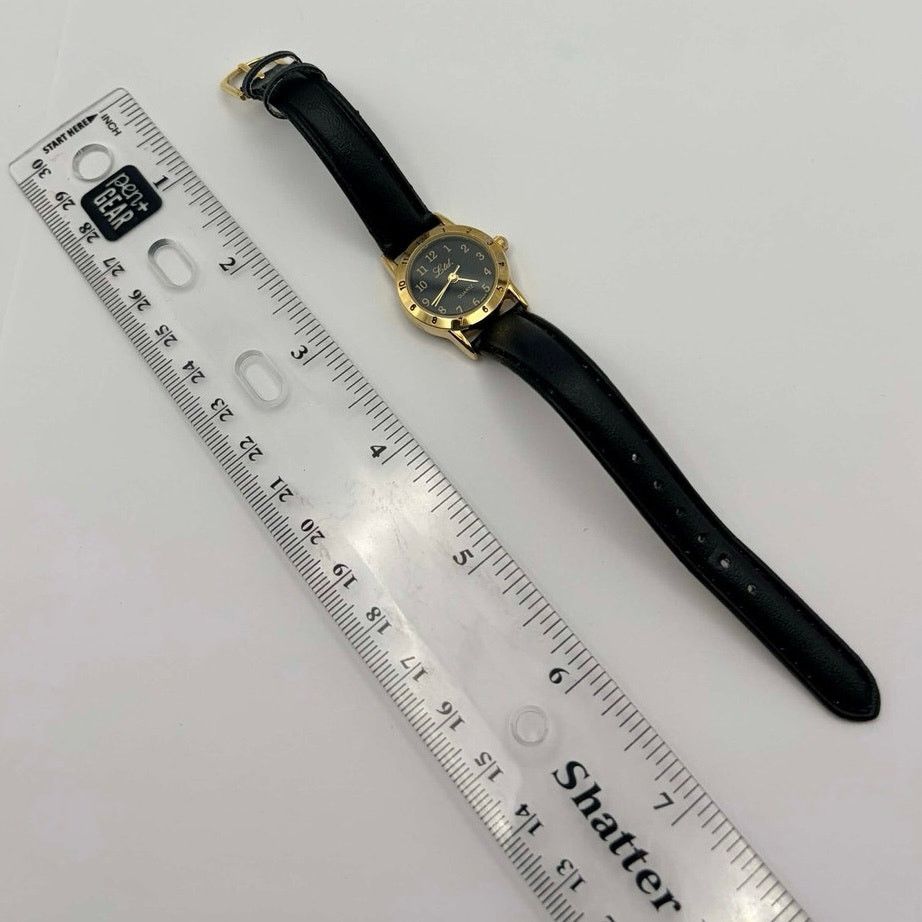 Other Vintage Black & Gold Ltd Watch Size ONE SIZE - 5 Thumbnail