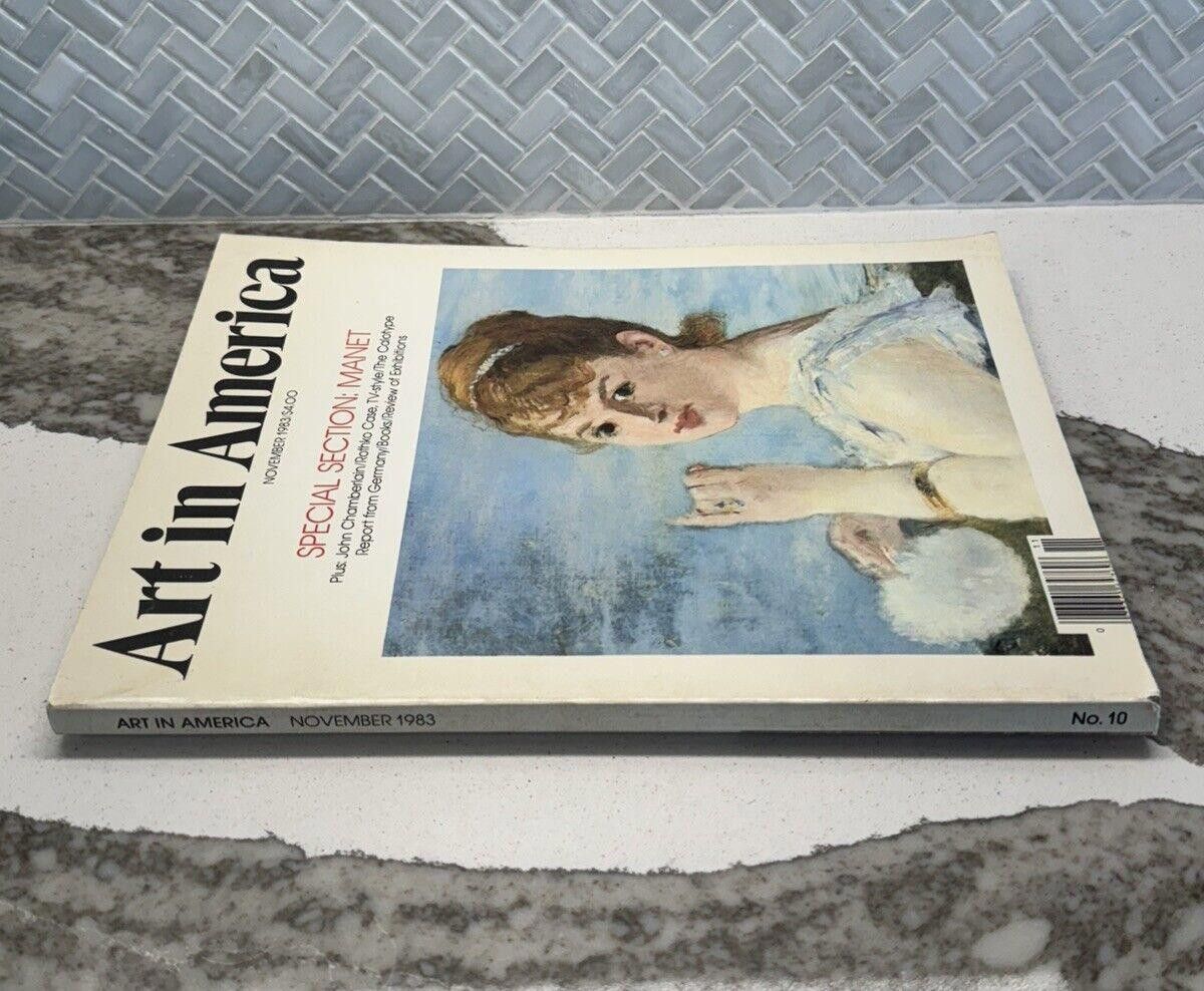 Designer 1983 NOVEMBER ART IN AMERICA MAGAZINE MANET SPECIAL SECTION Size ONE SIZE - 2 Thumbnail