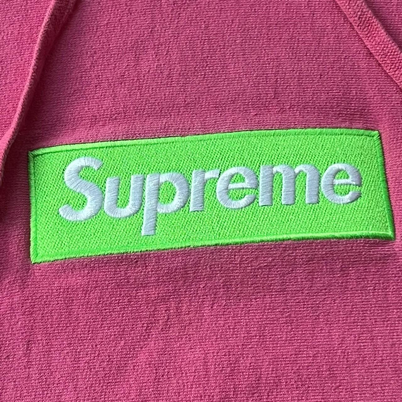 Supreme Supreme Box Logo Hooded Sweatshirt Magenta FW17 Size Large Size US L / EU 52-54 / 3 - 3 Thumbnail