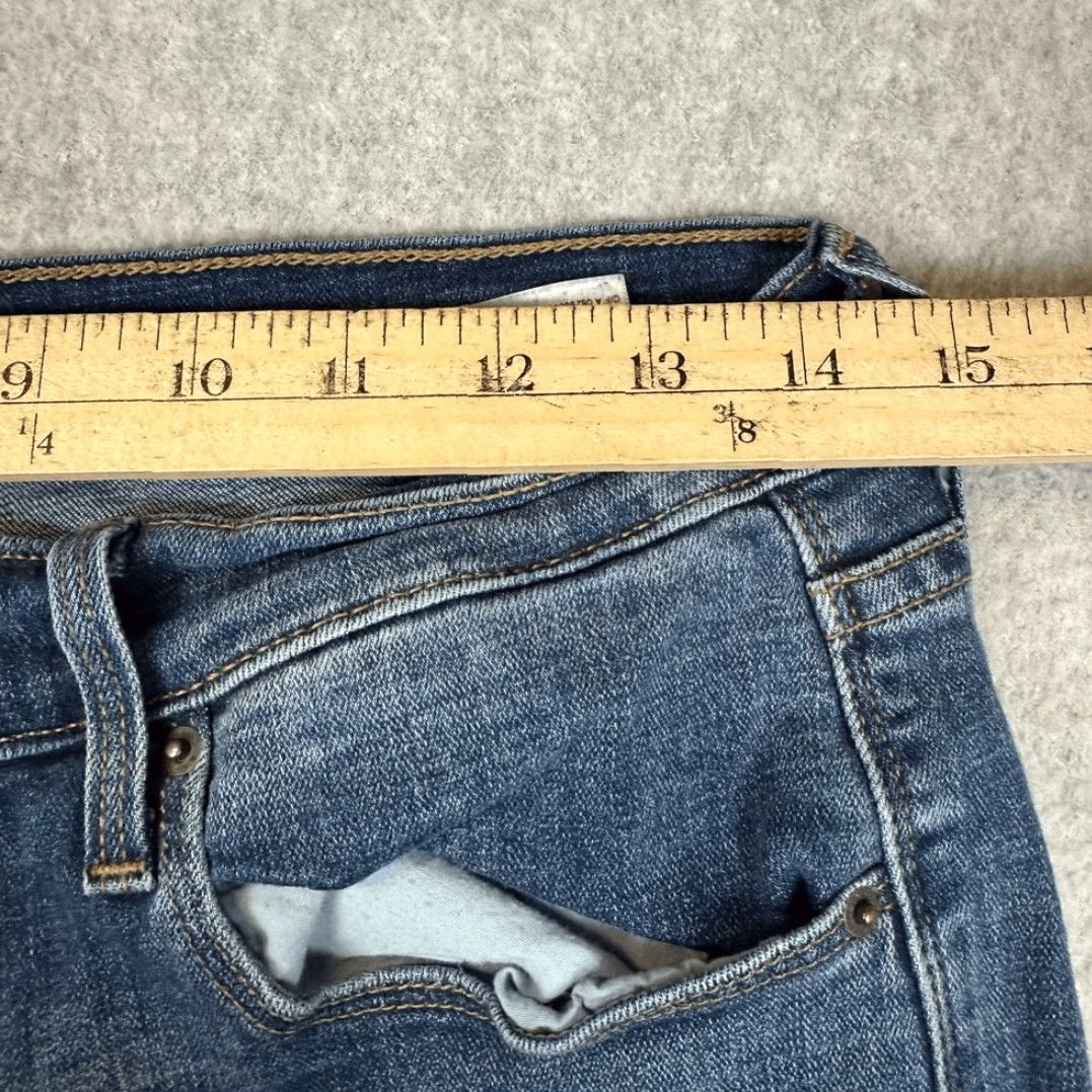 Levi's Levi's 505 Jeans Womens Size 29 Medium Wash Denim Straight Leg Pockets Blue 29 Women Size 29" - 3 Thumbnail