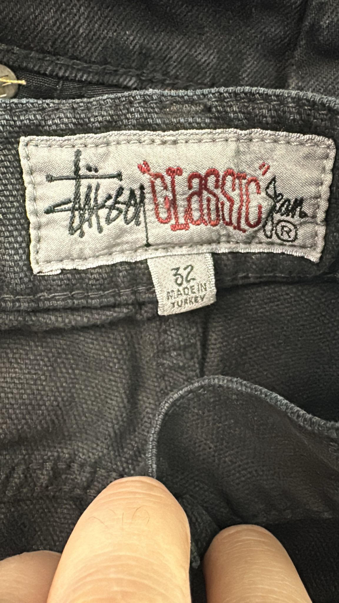 Stussy × Vintage Stussy Sample Classic Jean Size 32 Size US 32 / EU 48 - 7 Thumbnail