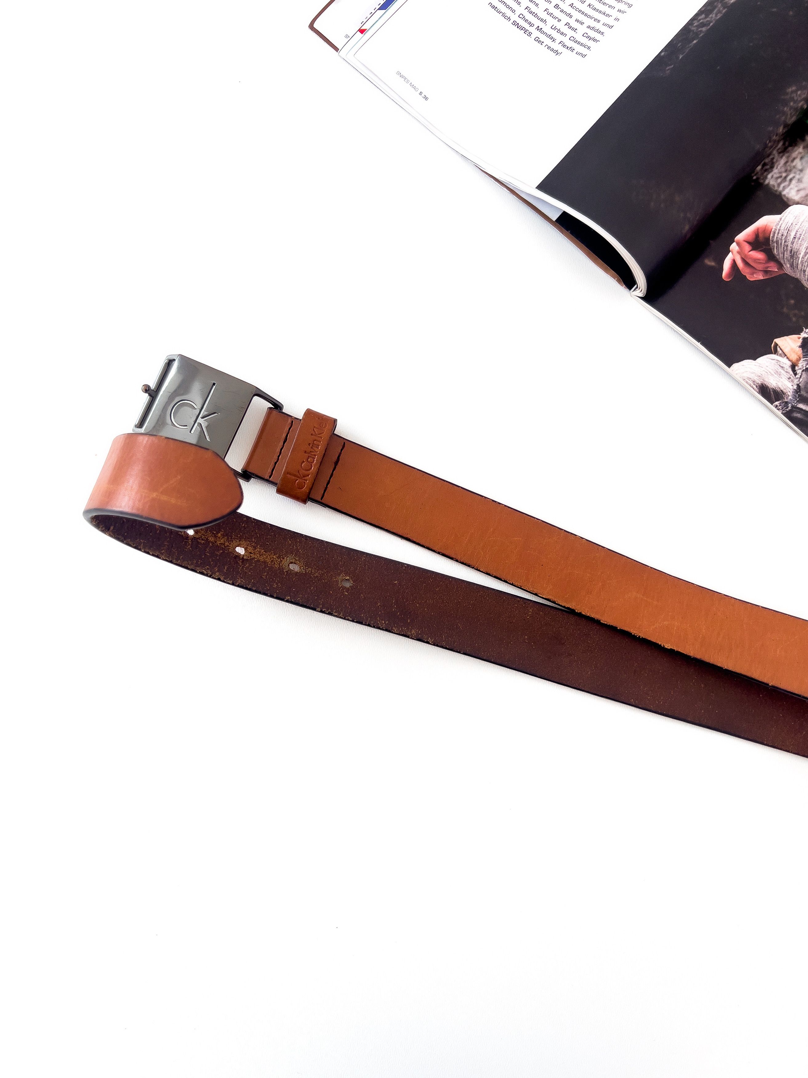Calvin Klein Calvin Klein leather belt Size ONE SIZE - 4 Thumbnail