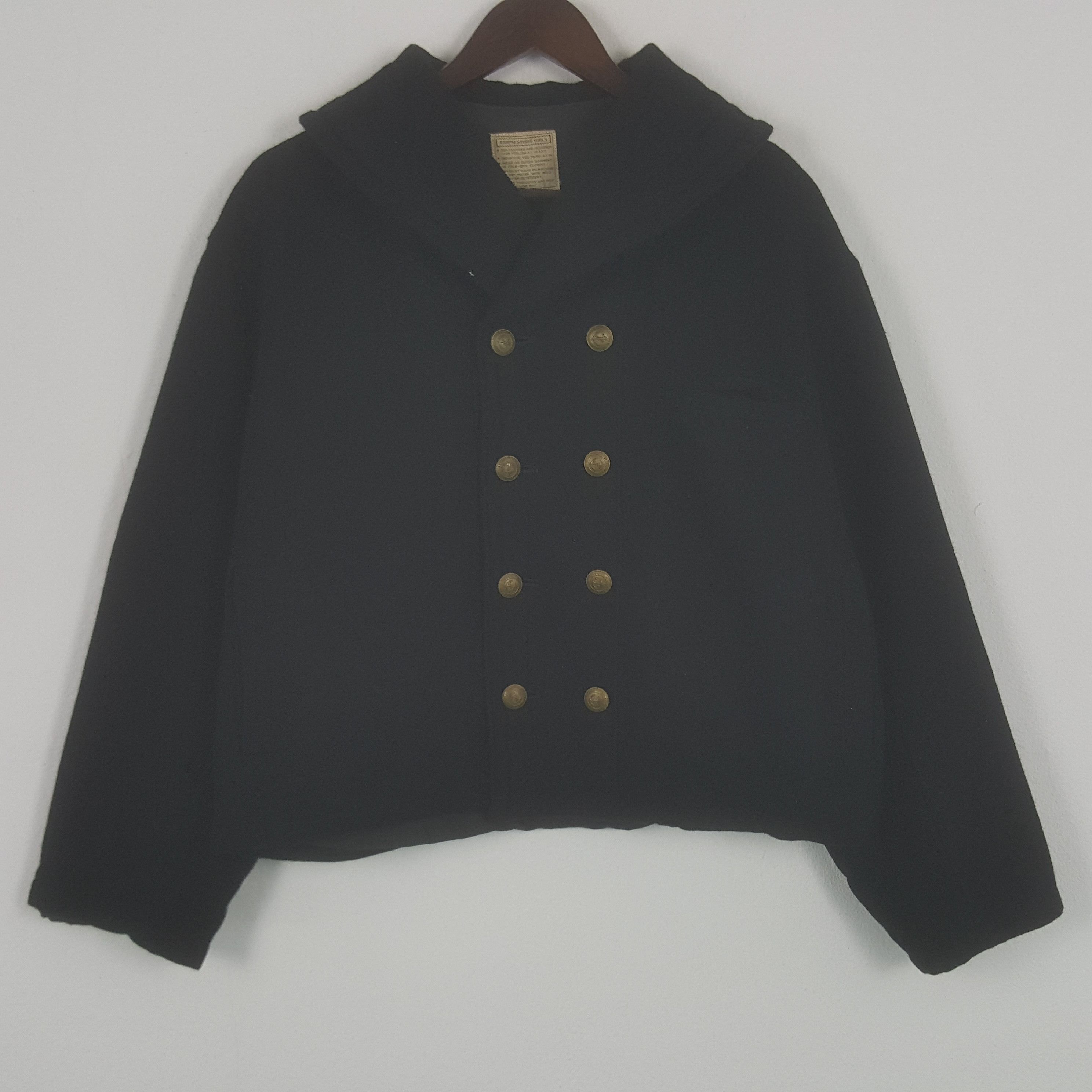 Vintage 45rpm Studio Button Up Coat Jacket