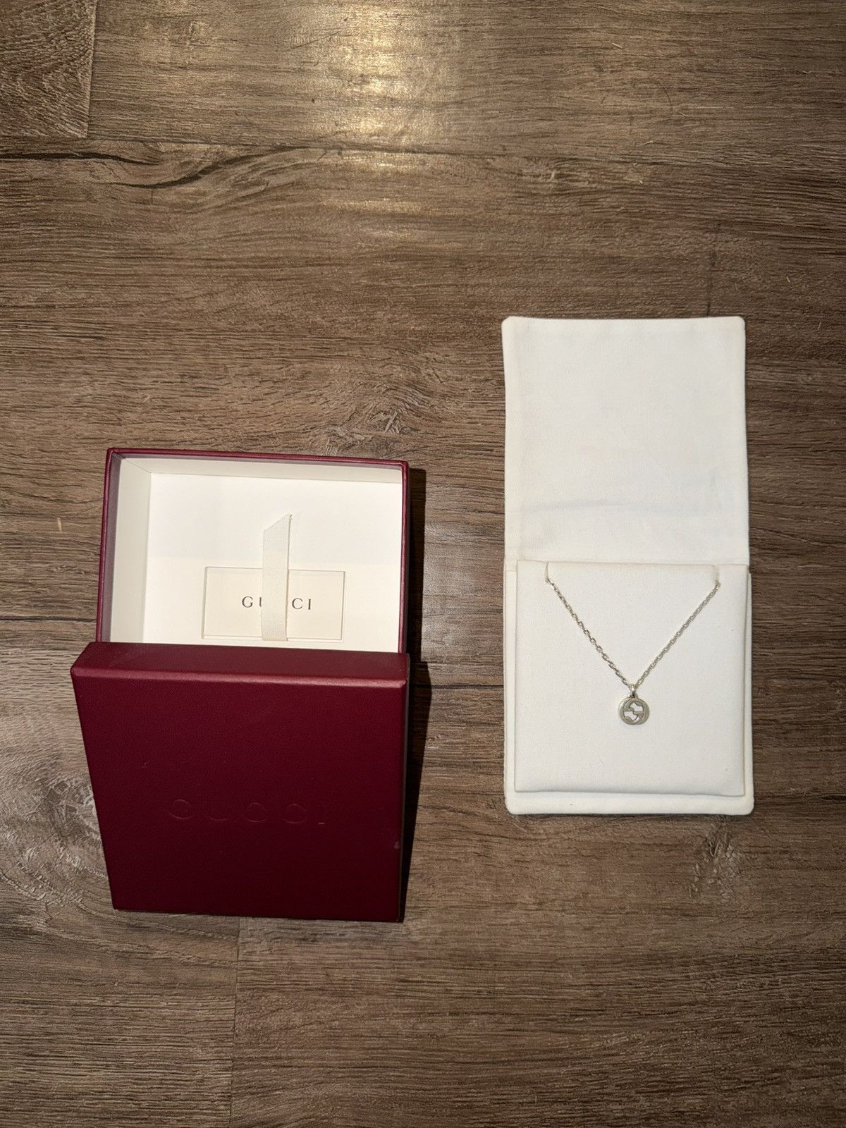 Gucci Gucci Interlocking Chain Necklace Size ONE SIZE - 1 Thumbnail