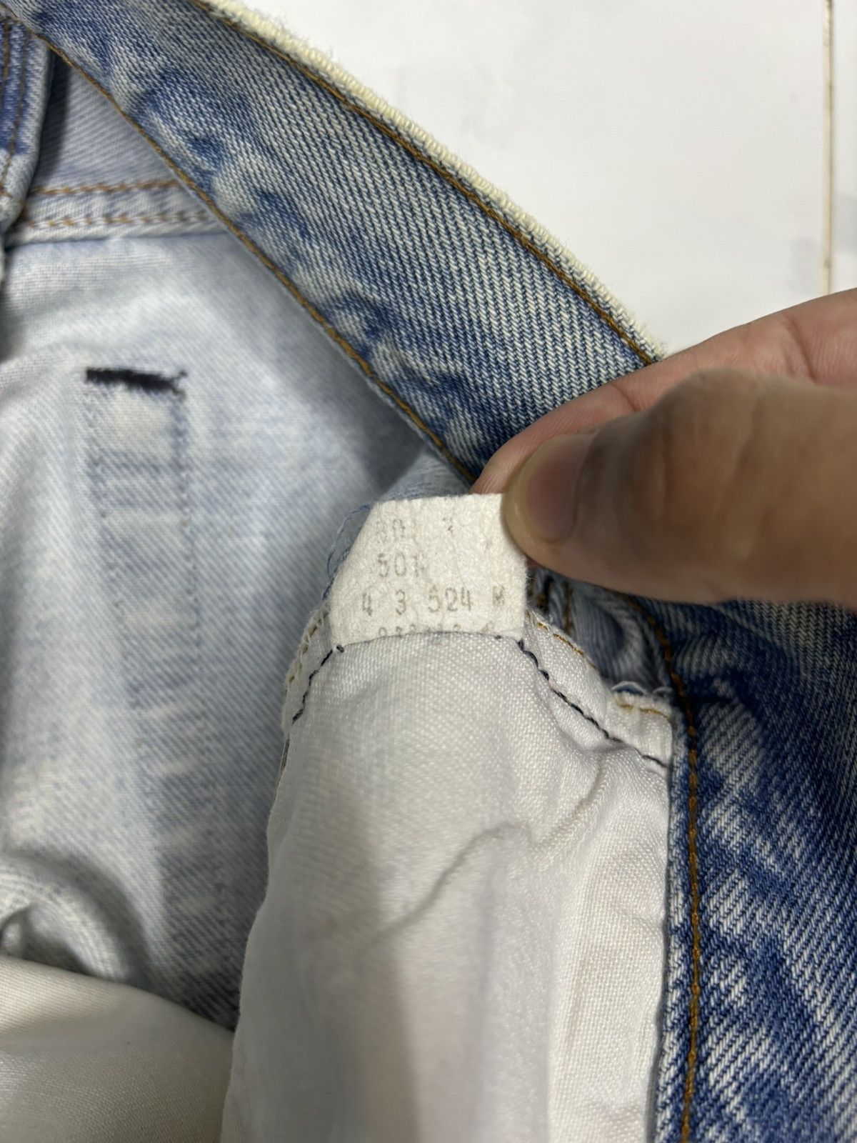 Levi's VTG 80s Levi's 501 Redline #524 Size US 29 - 11 Thumbnail