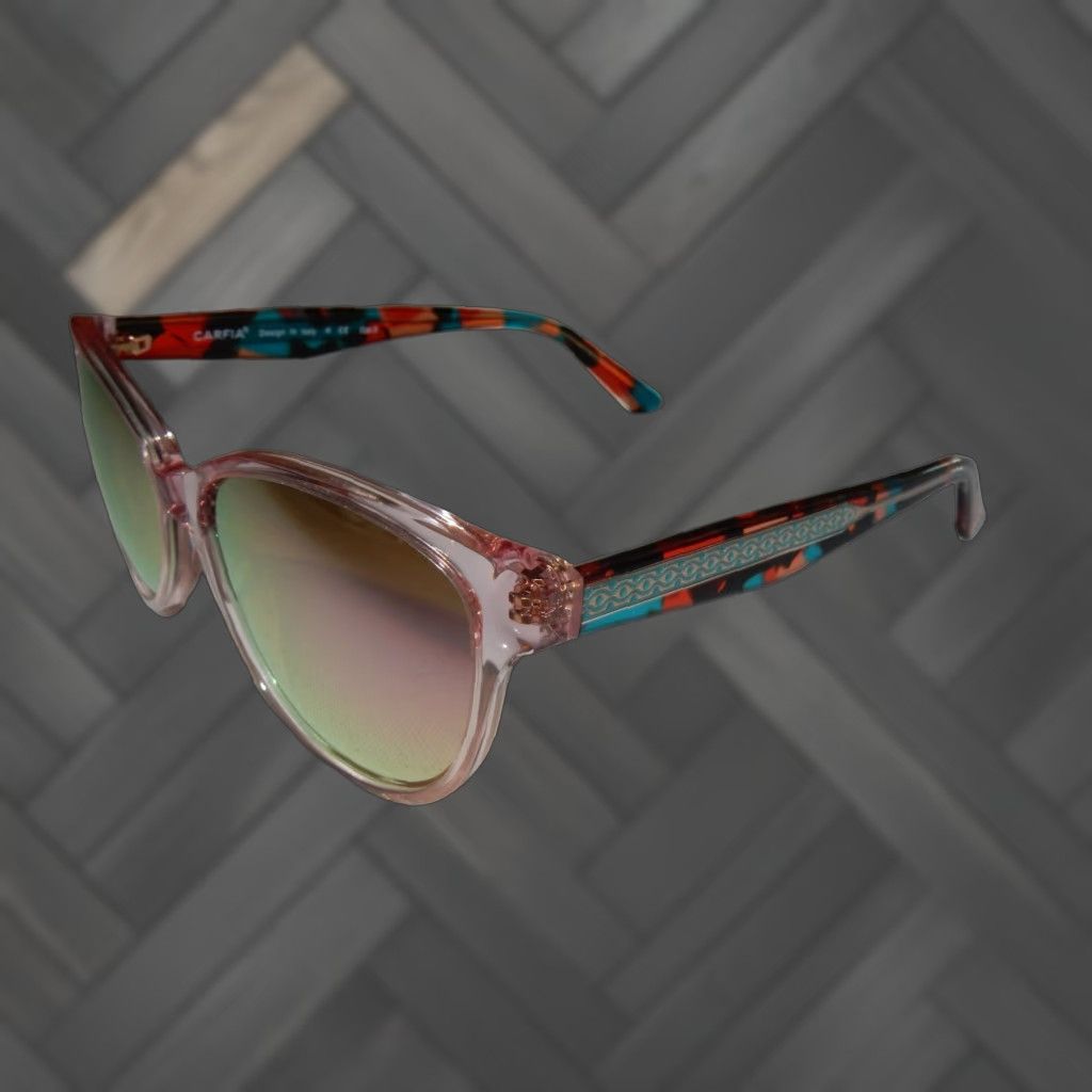 Vintage Carfia Women's Pink Sunglasses 56[]14 138 CA5396 C04 Size ONE SIZE - 1 Thumbnail