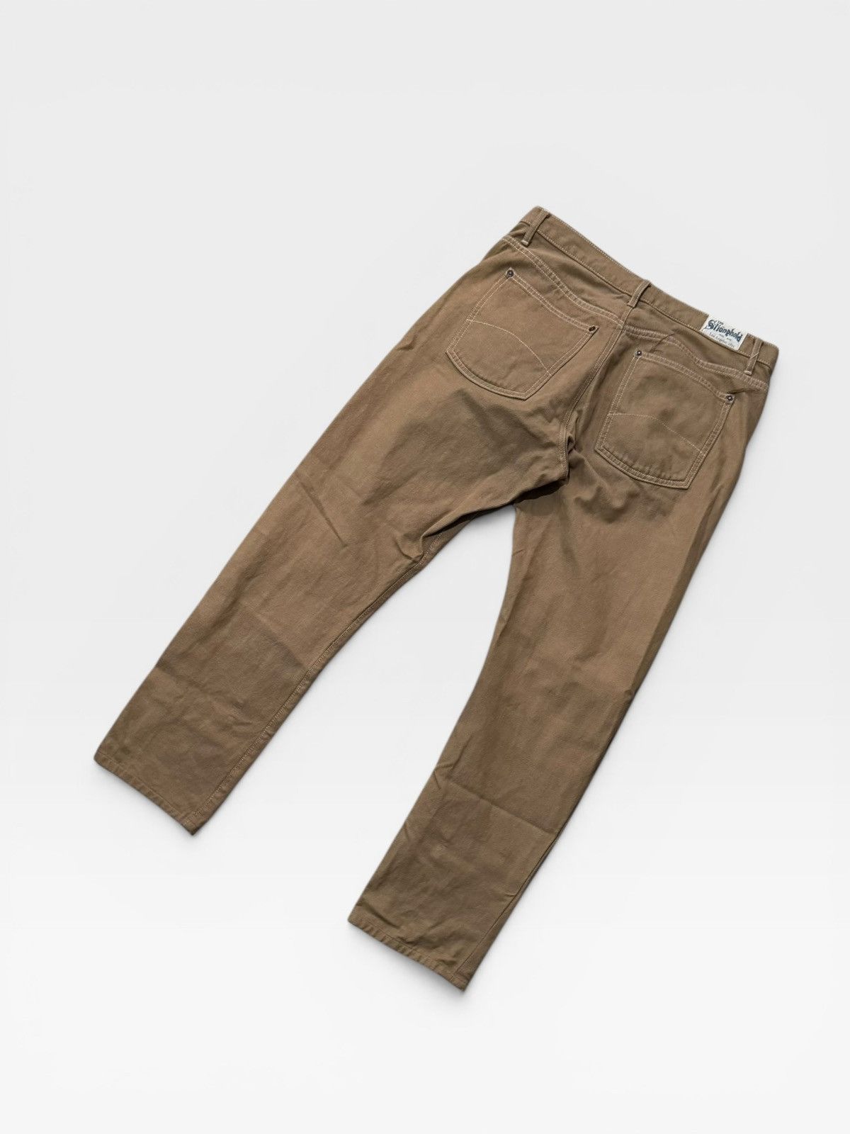 The Stronghold The Stronghold Selvedge Beige Denim Jeans Size US 34 / EU 50 - 4 Thumbnail