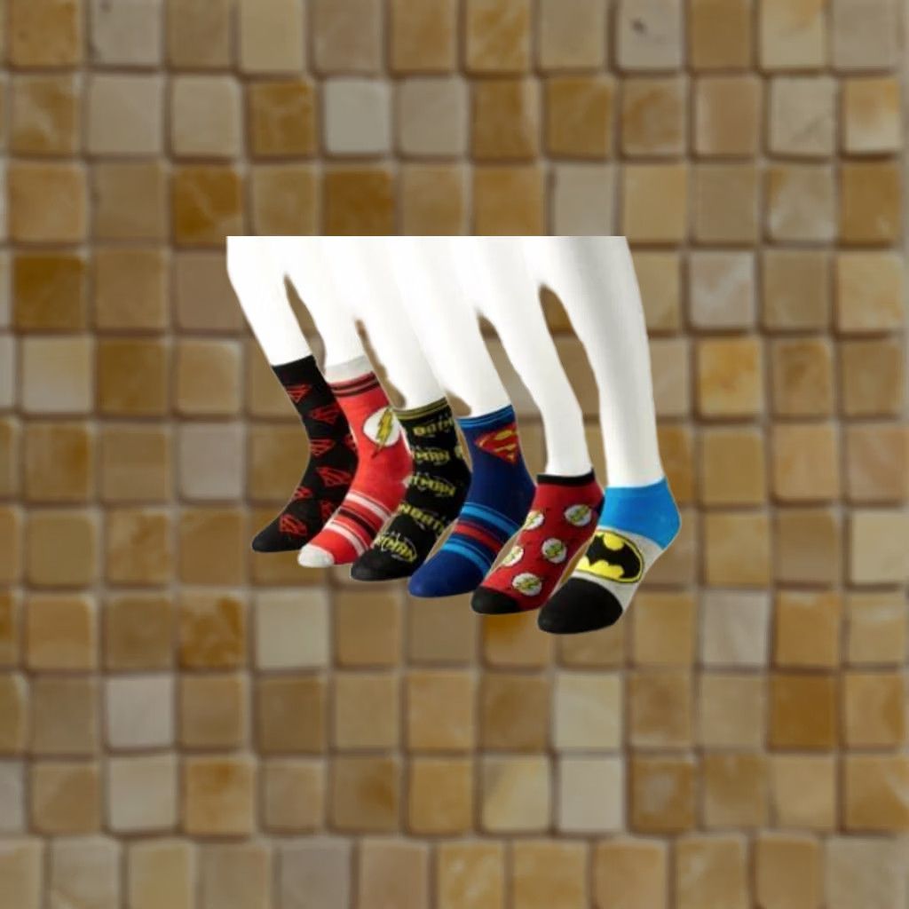 Jim Thompson DC COMICS JUSTICE LEAGUE MENS SOCKS 6 PACK VARIETY NOVELTY SOCK SZ 10-13 Size ONE SIZE - 1 Preview