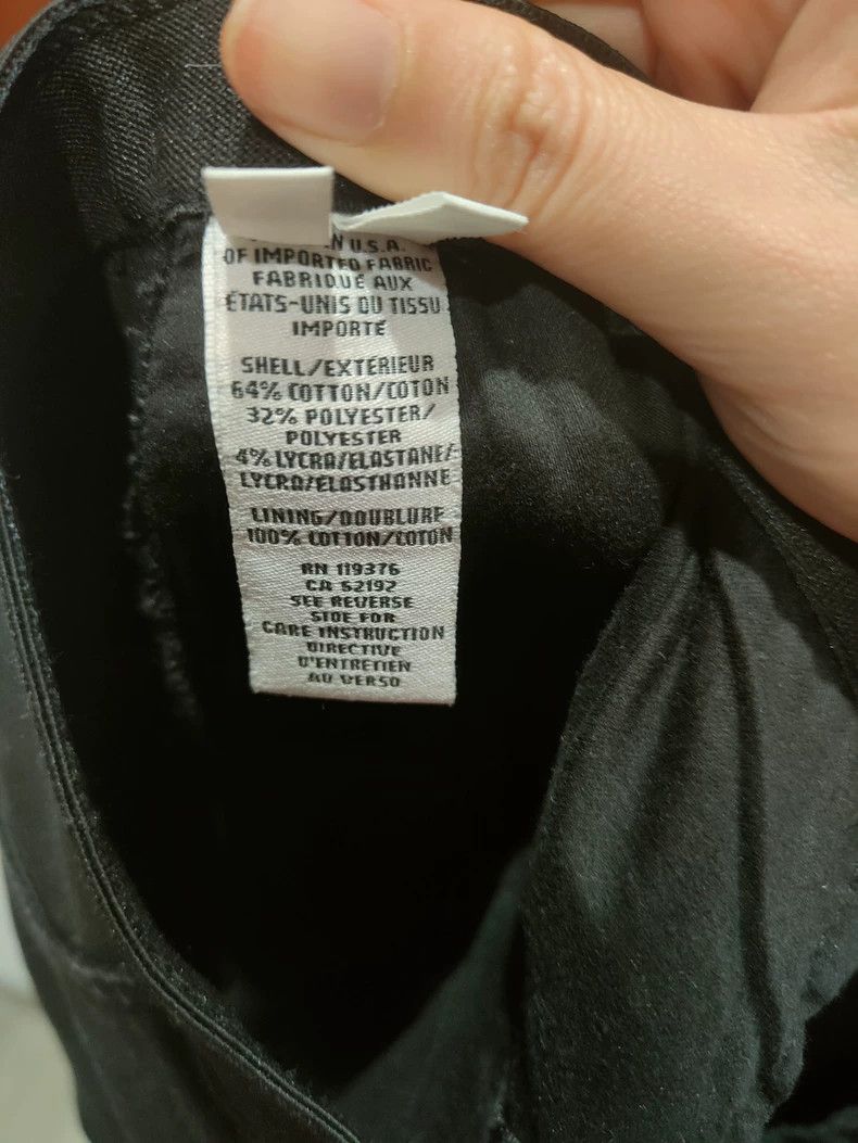 Helmut Lang HELMUT LANG size28 High elasticity slimming narrow leg pant Size 26" / US 2 / IT 38 - 4 Thumbnail