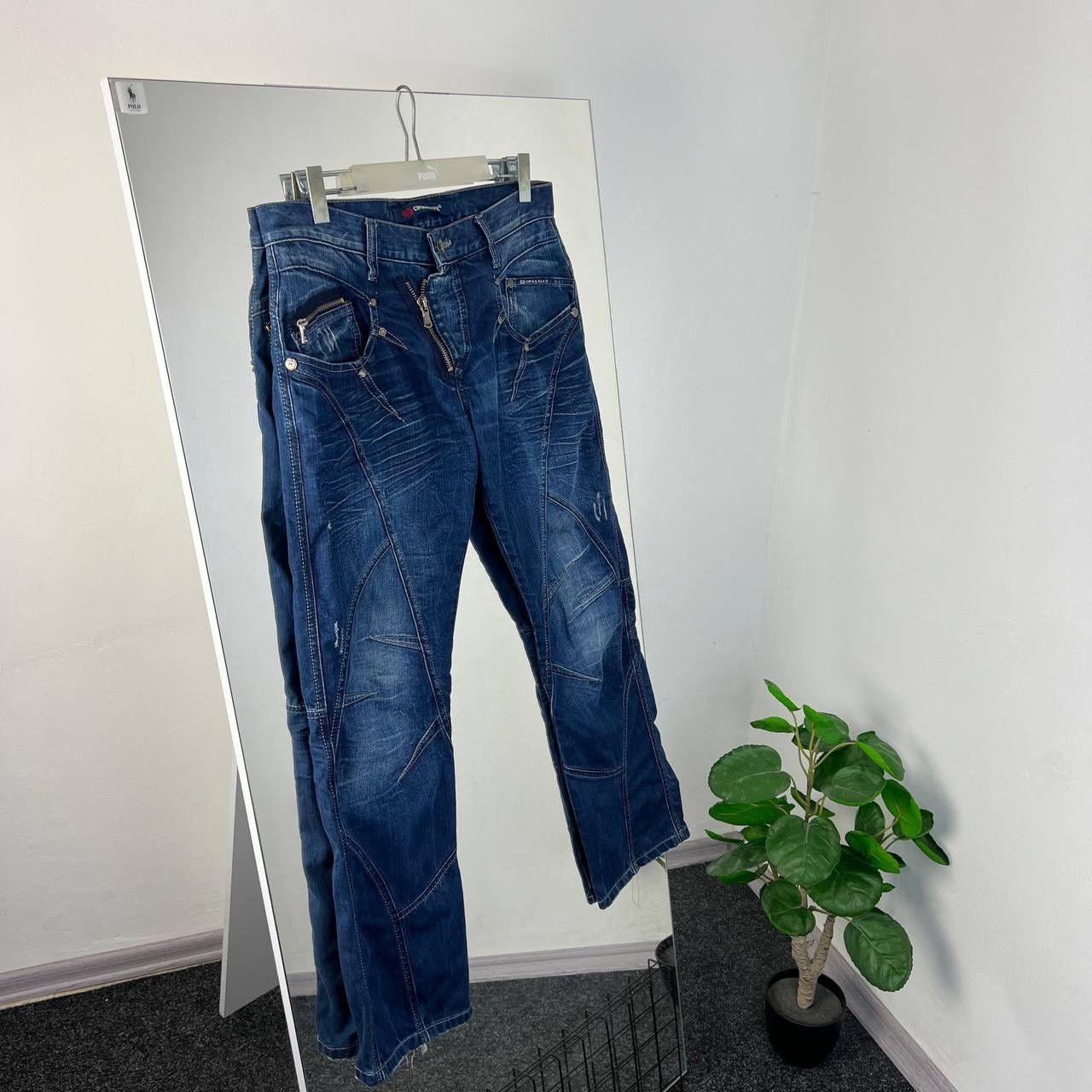 Japanese Brand Japanese Cipo & Baxx Multipocket Denim Jeans Streetwear Size US 36 / EU 52 - 1 Thumbnail