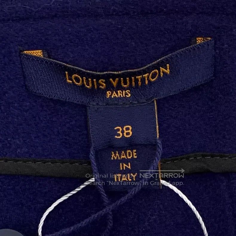 Louis Vuitton Louis Vuitton Dark blue logo presbyopic full print sheep w Size 37" - 6 Thumbnail